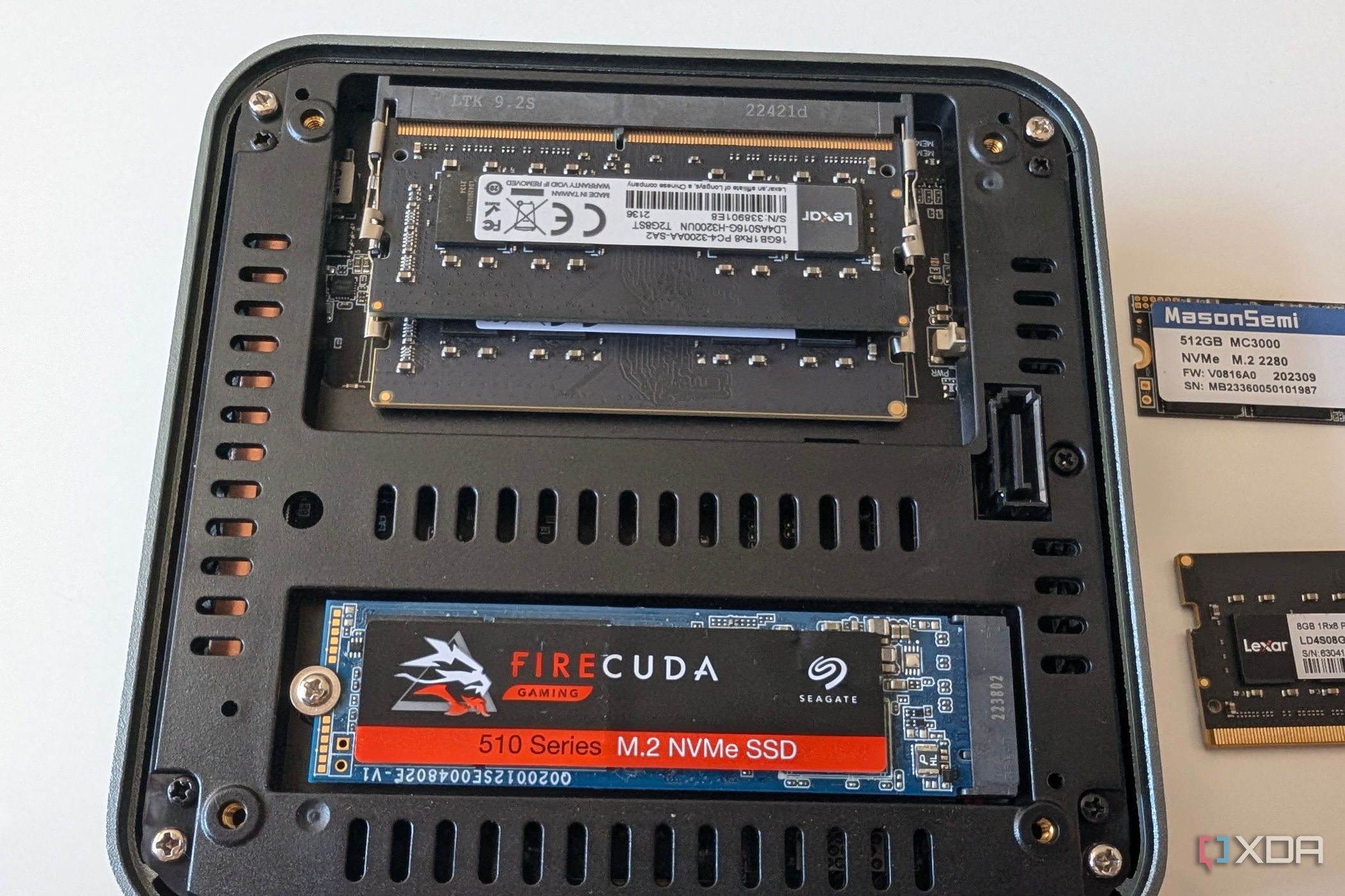 ミニPC Apple Mac mini [SSD] 10GB Minisopuru Mac Mini Dock & Type-C Stand with SSD Enclosure