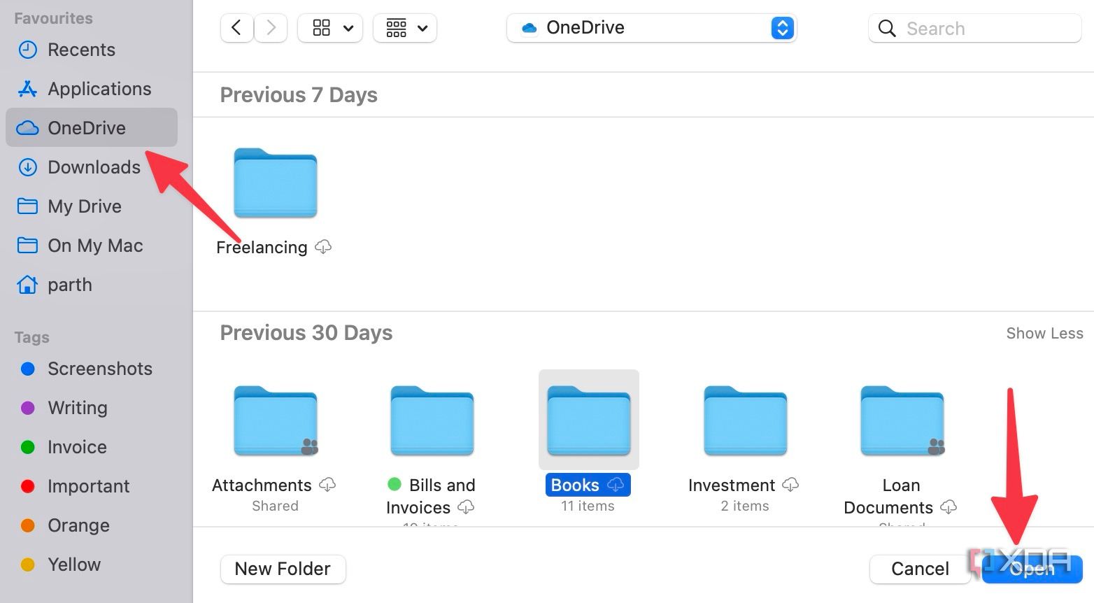 create new vault in OneDrive