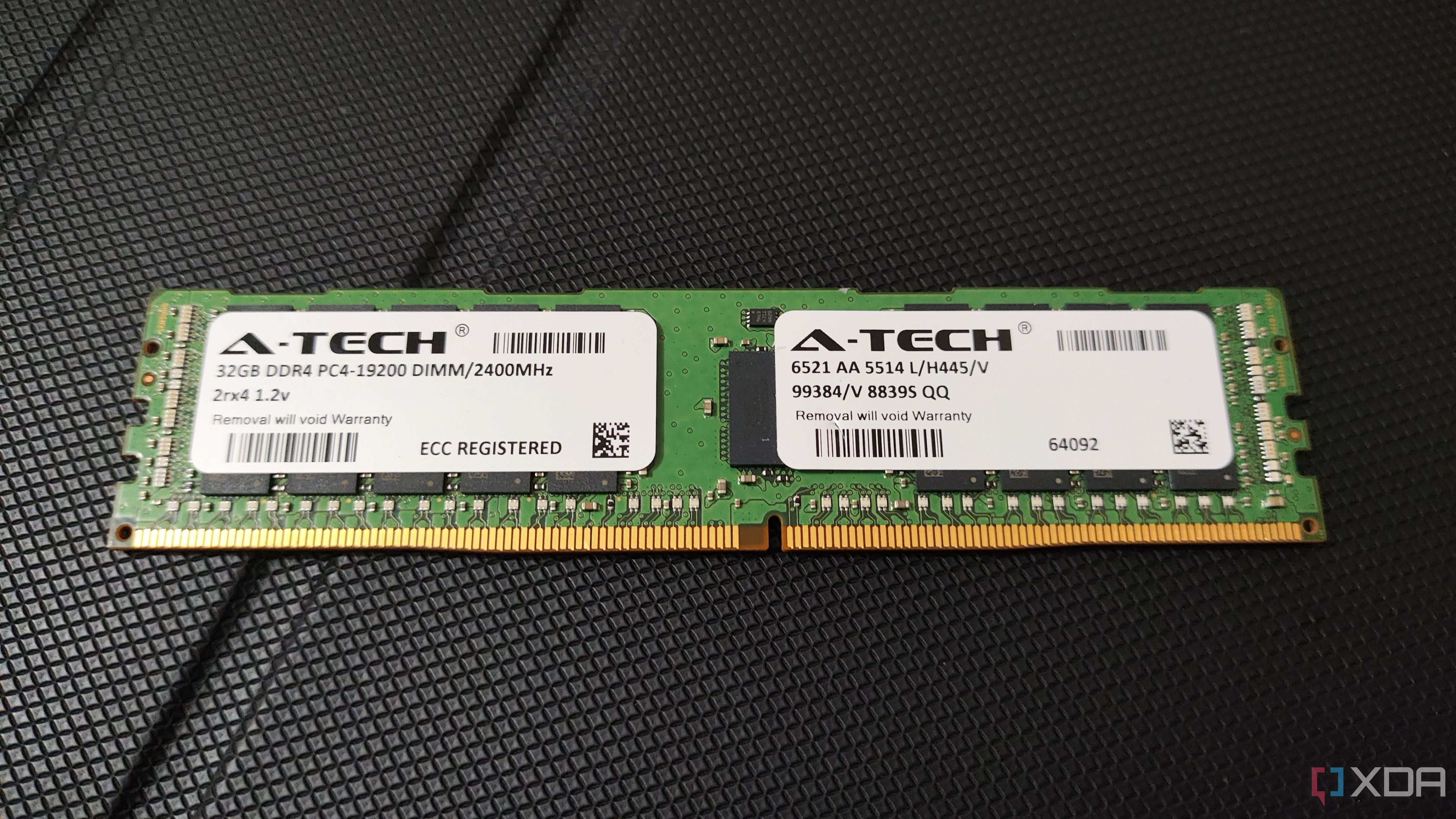 Una memoria RAM DDR4 ECC de 32 GB