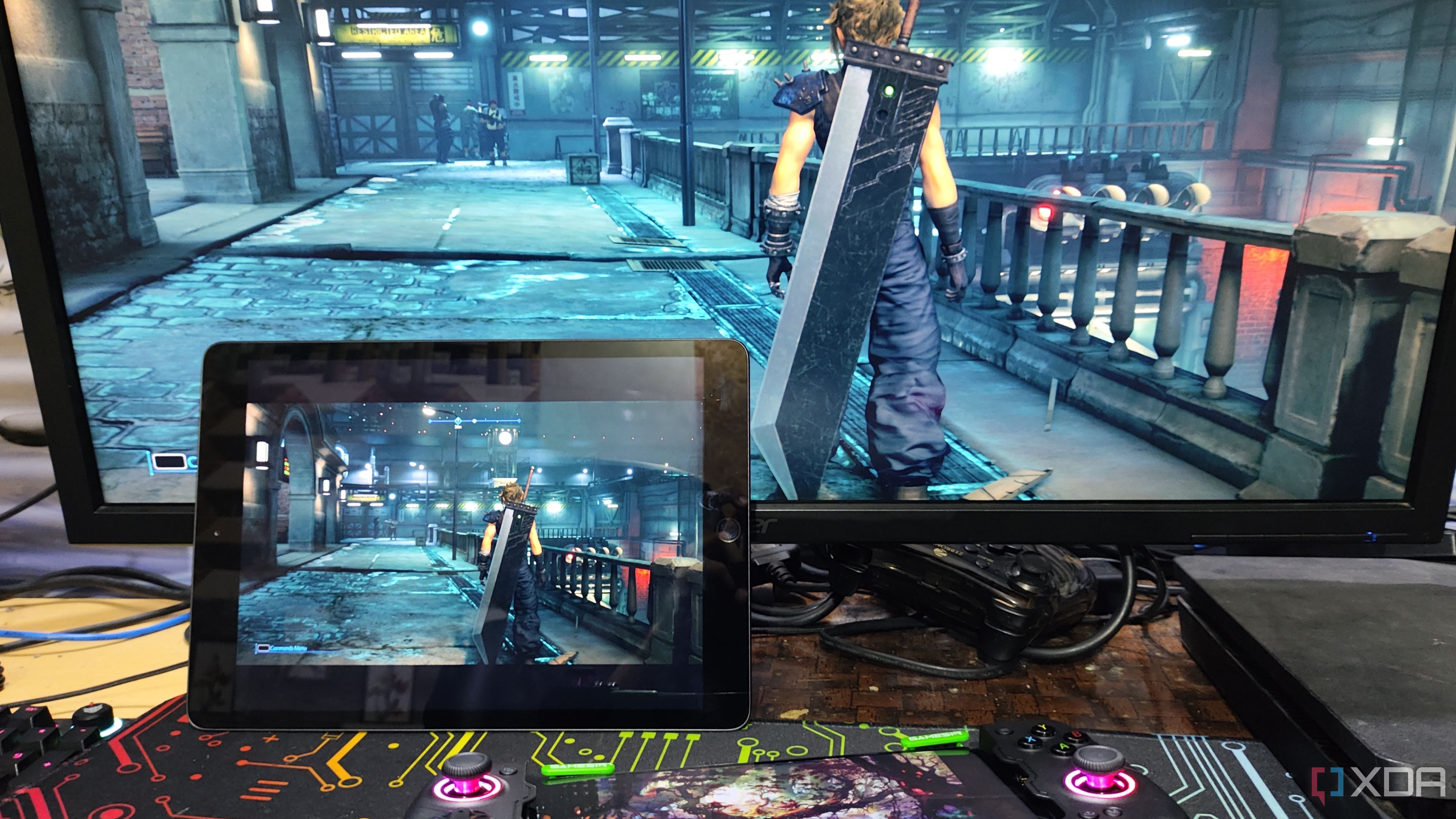 Final Fantasy VII Remake se transmite a un iPad a través de Sunshine/Moonlight