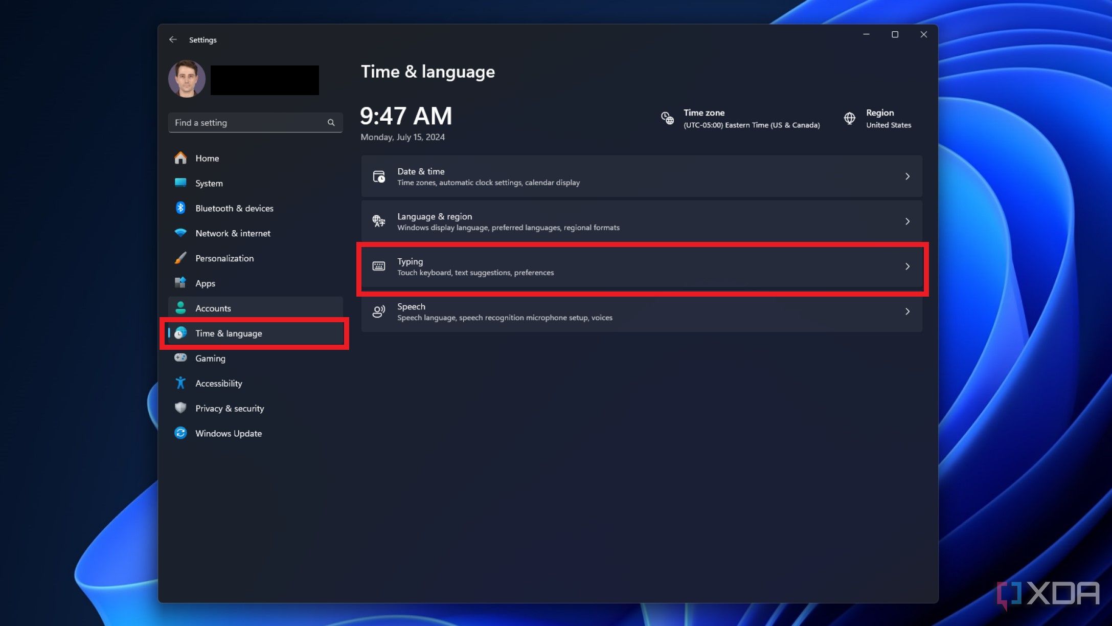 How to change or tweak your keyboard layout in windows 11