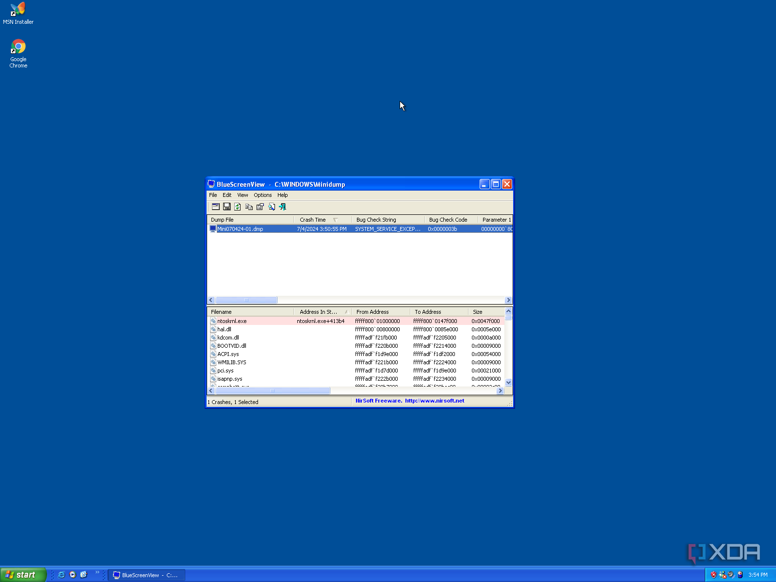 Wayne39s World Bluescreenview View Windows Bsod Blue BSOD Finding And