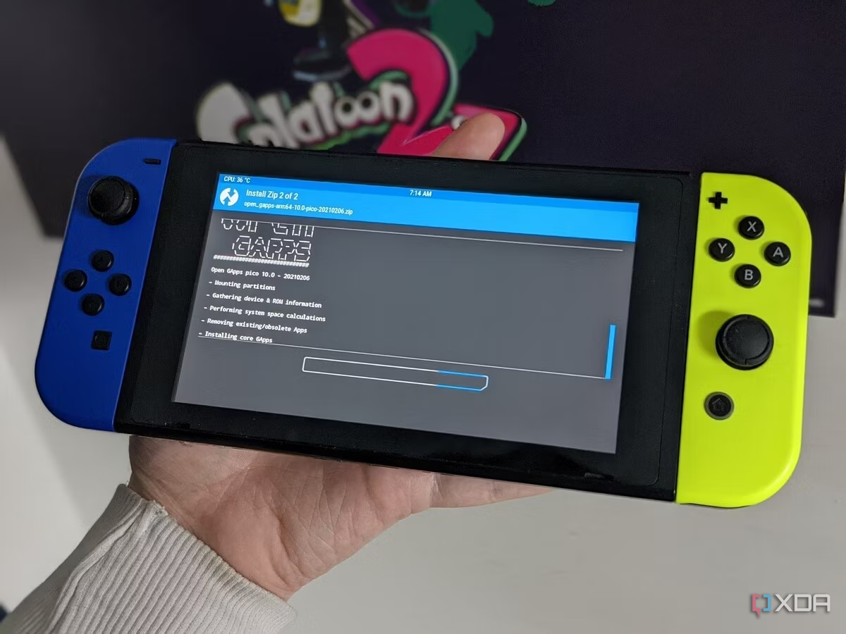 Cómo instalar aplicaciones de Google en Nintendo Switch