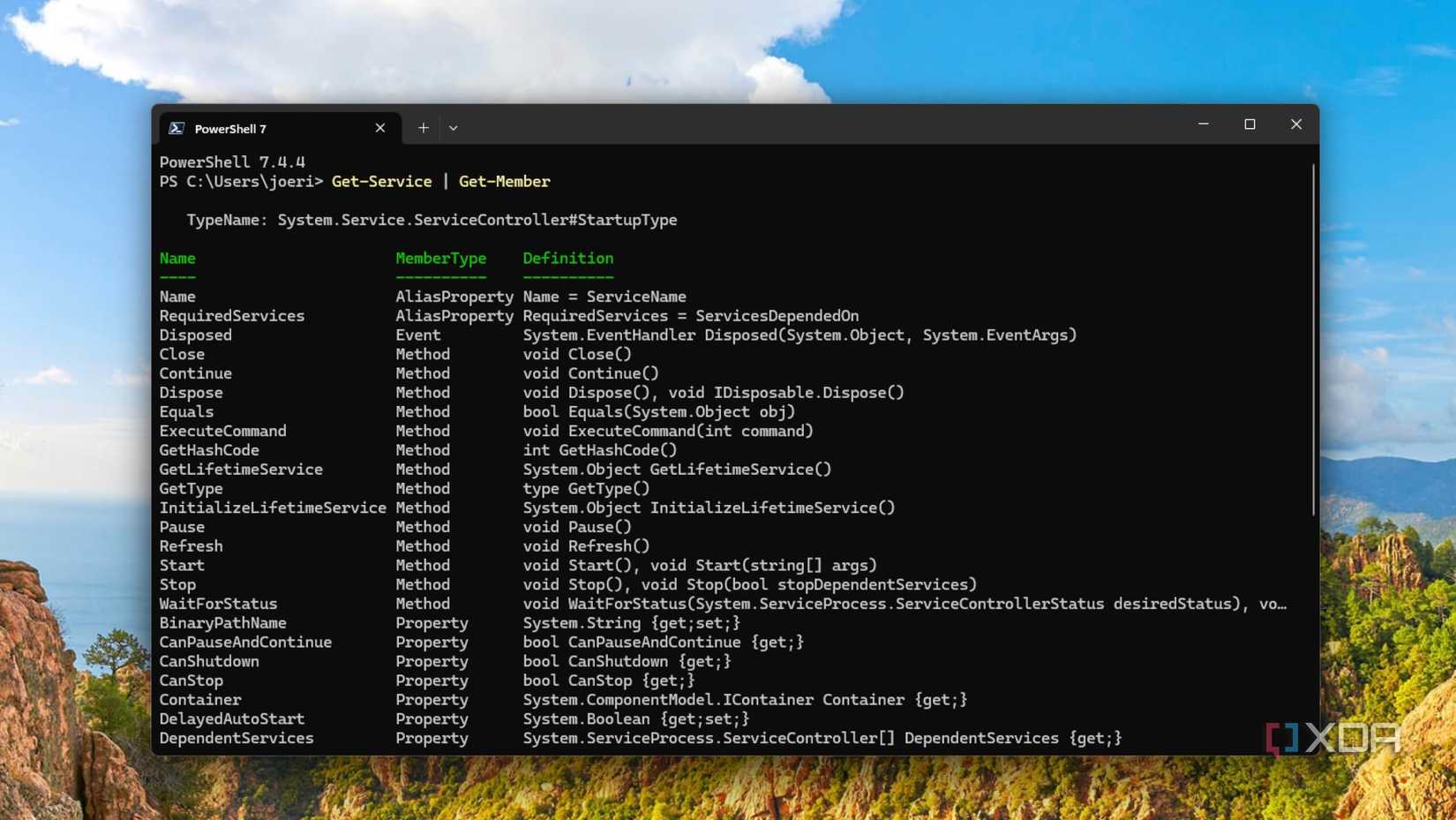Get Member The ultimate guide to PowerShell in Windows 11