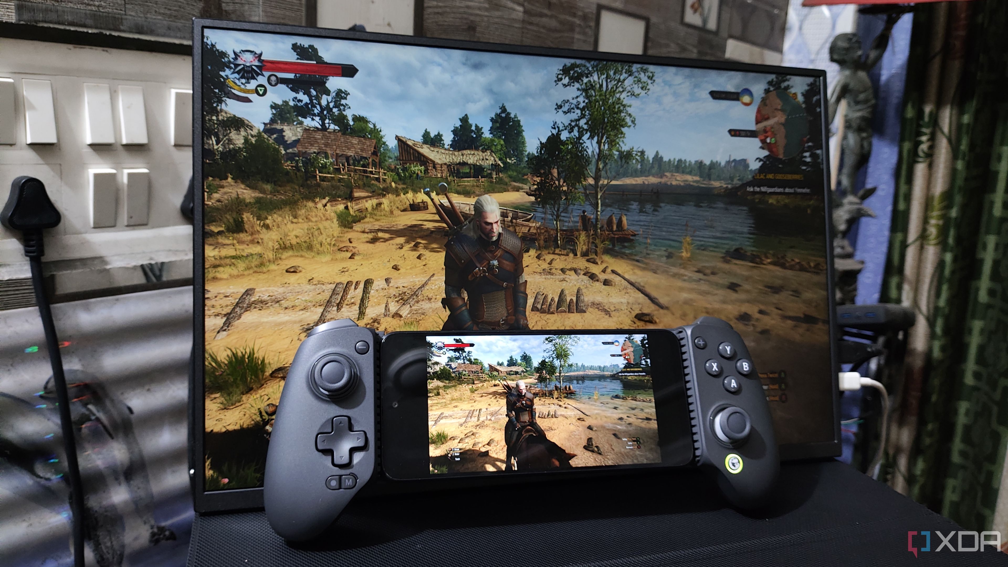 Cómo usar una configuración Sunshine + Moonlight para transmitir Witcher 3 a un Poco M6 Pro