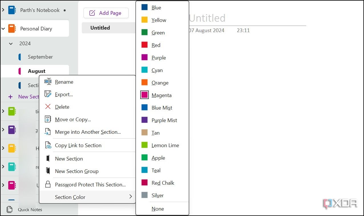 Así es como utilizo OneNote como diario digital