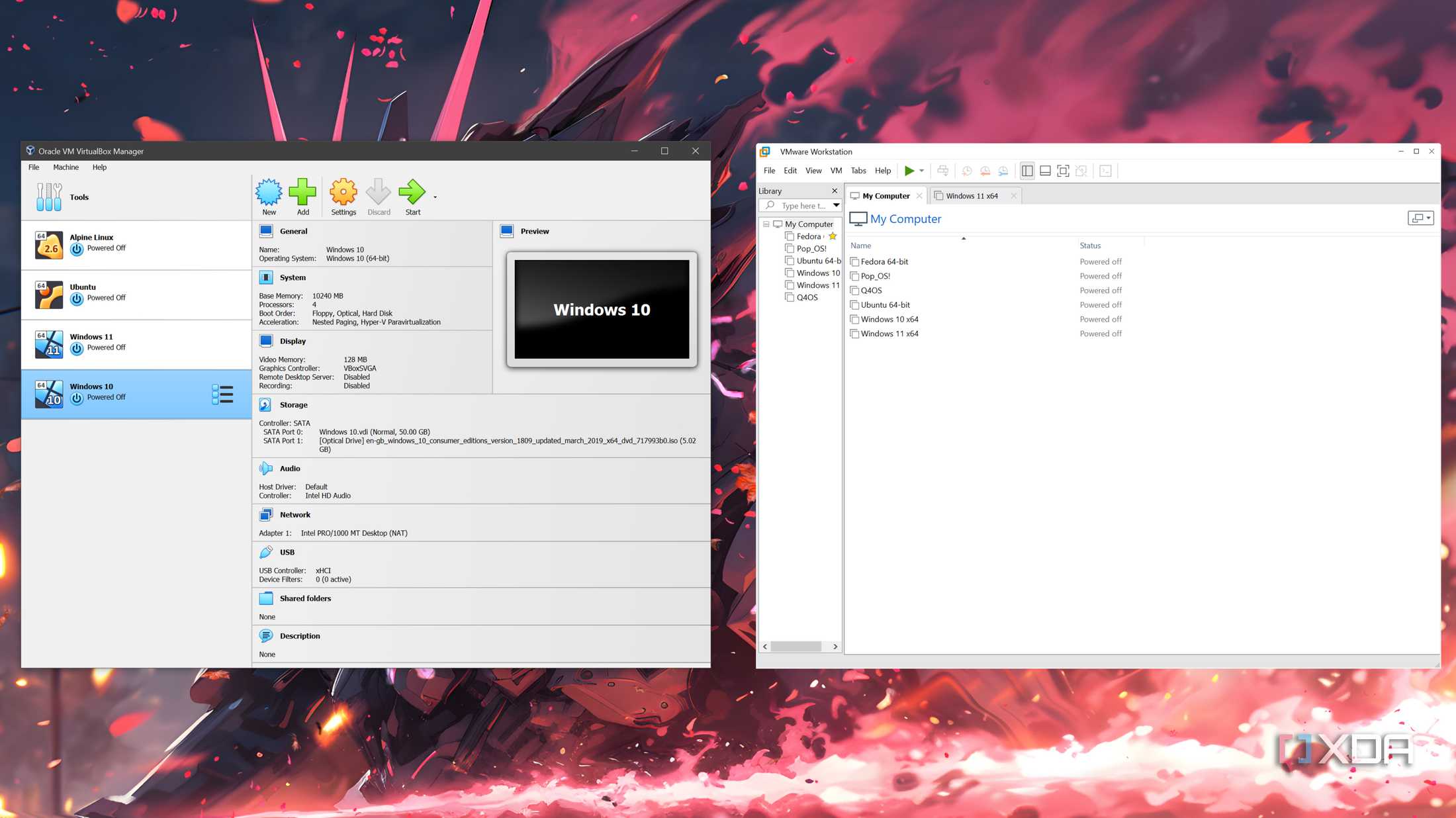 Vmware Box VirtualBox vs VMware Workstation Pro: Which Type-2 hypervisor should ...