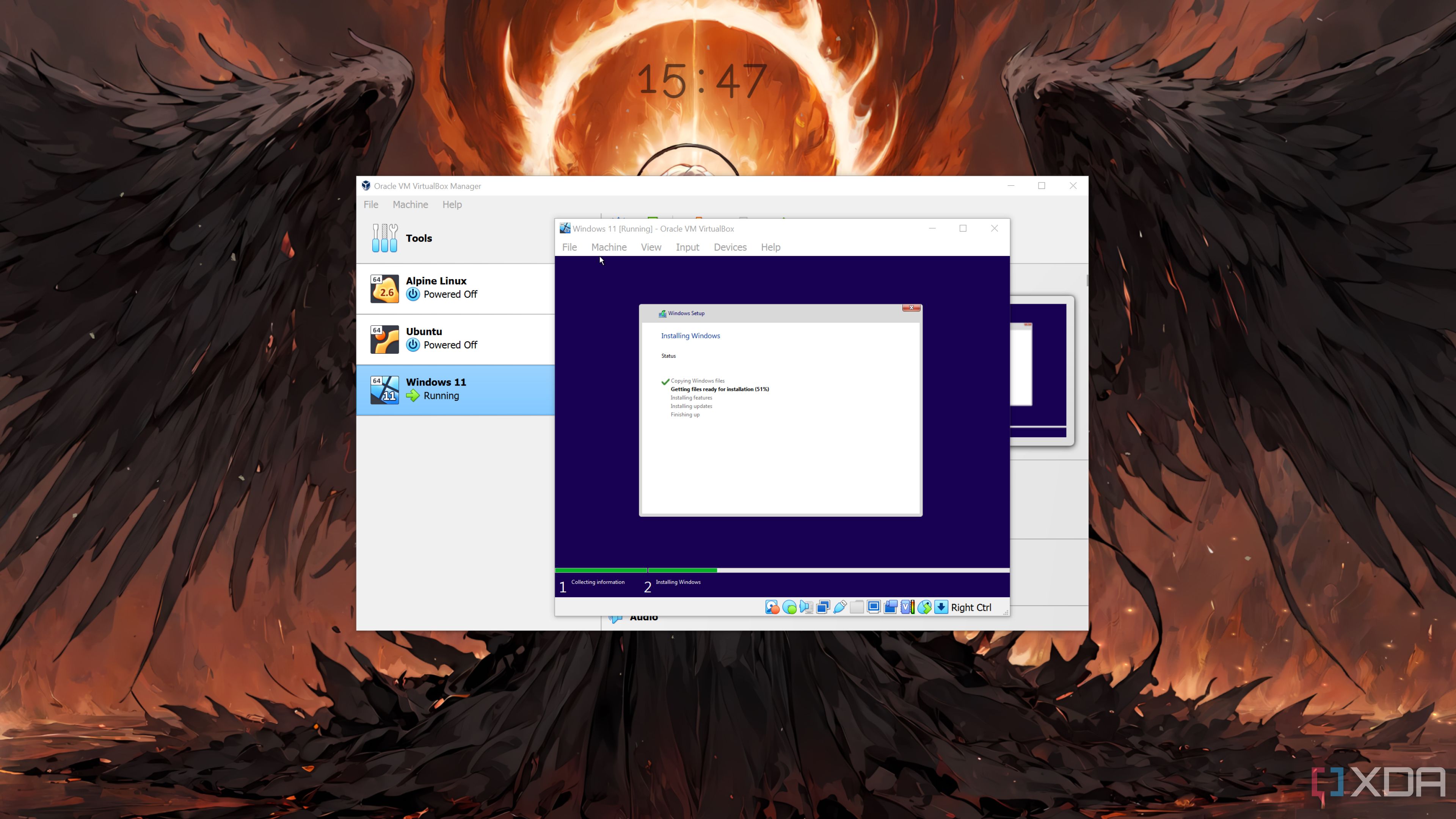 Running Ubuntu on VirtualBox