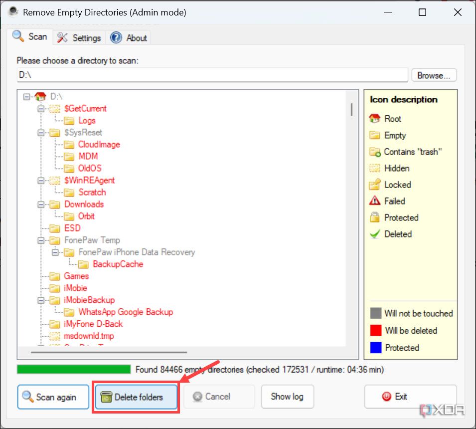 Declutter your PC and remove all of your empty directories with this ...