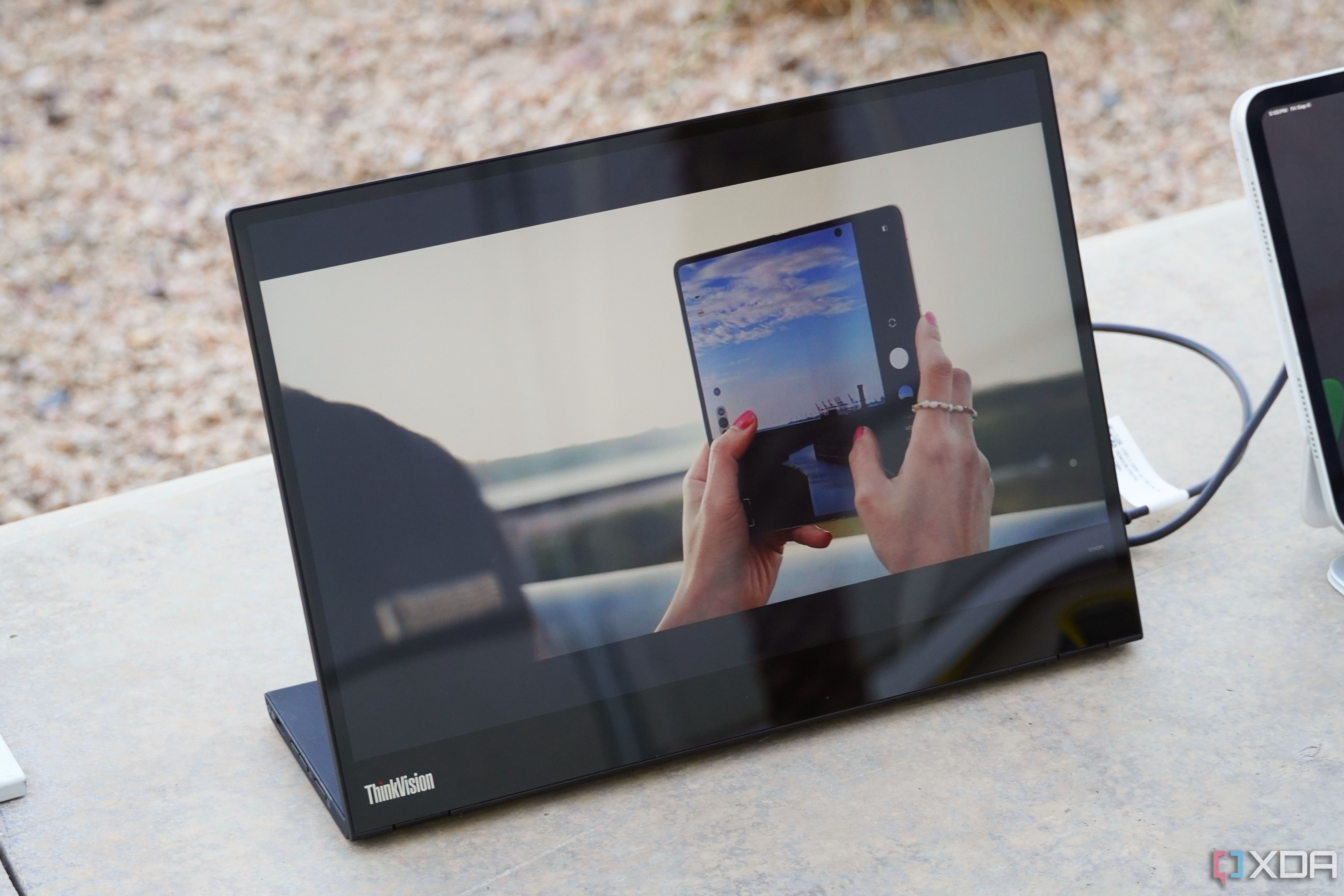 Lenovo ThinkVision M14t review: The only touchscreen portable monitor you  should buy