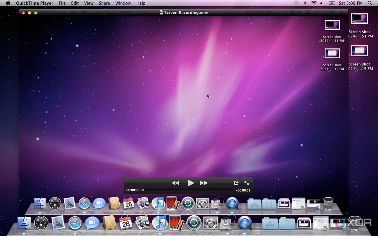 A screen recording playing on QuickTime Player. 