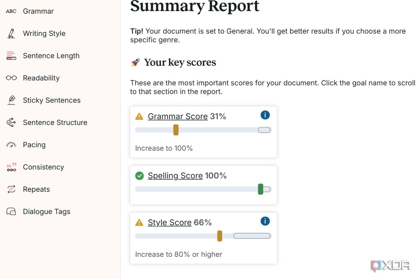 Las mejores alternativas a Grammarly 3