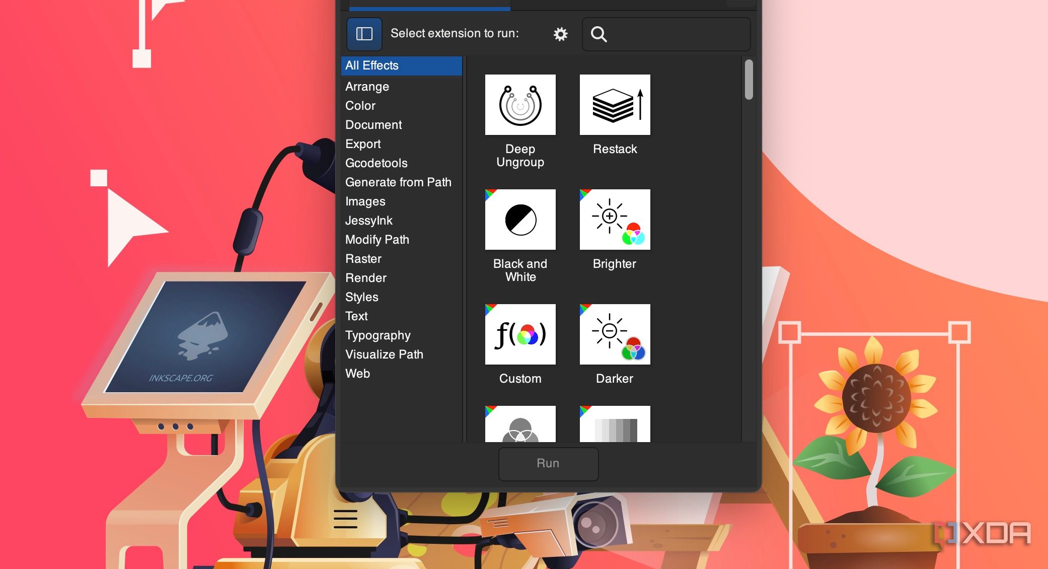 Inkscape extensions