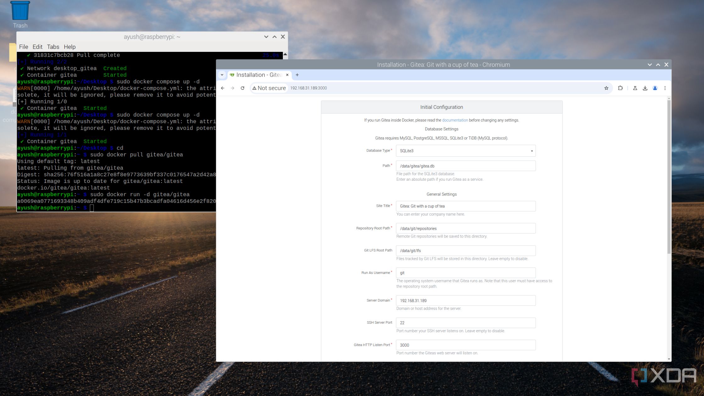 Ejecutando Gitea en Raspberry Pi