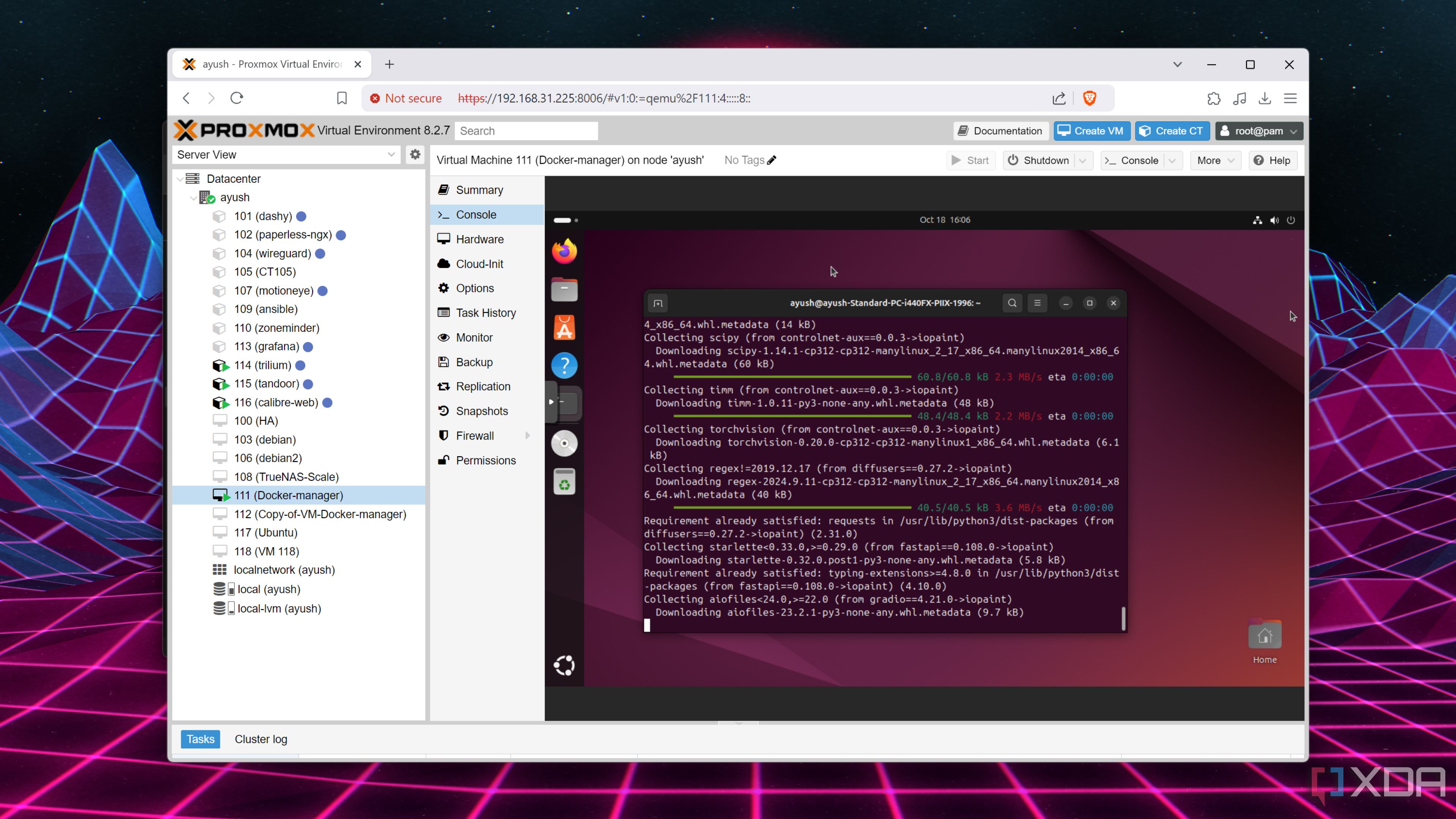 Instalación de IOPaint en Proxmox