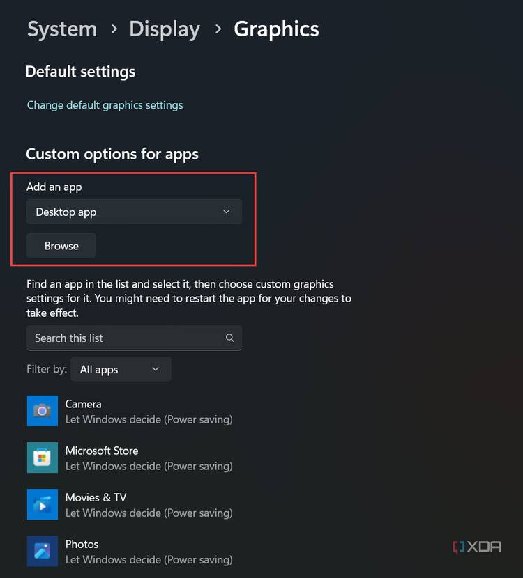 Software Graphics Mode How to set your primary GPU in Windows