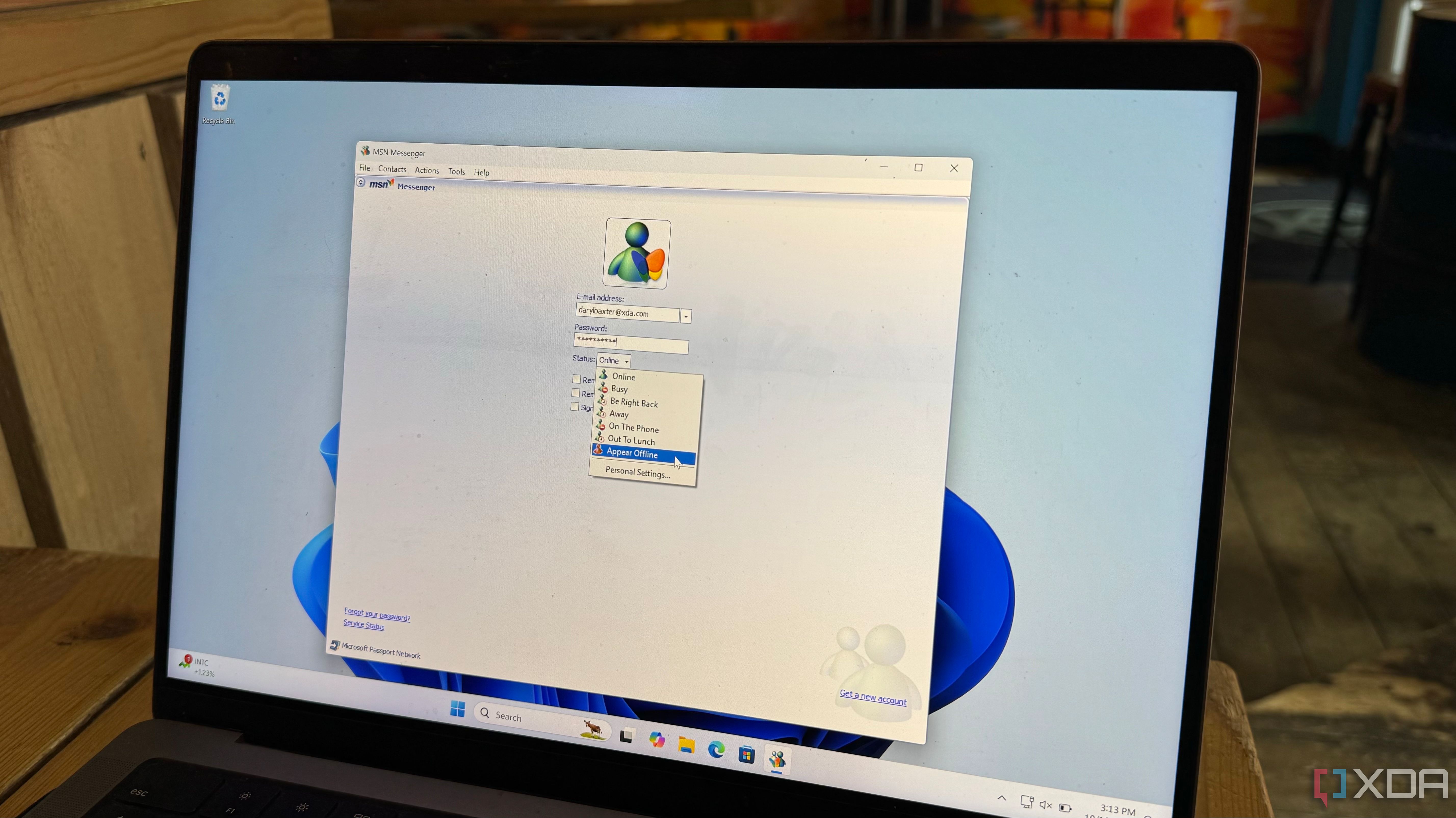 MSN Messenger 7.5 en Windows 11