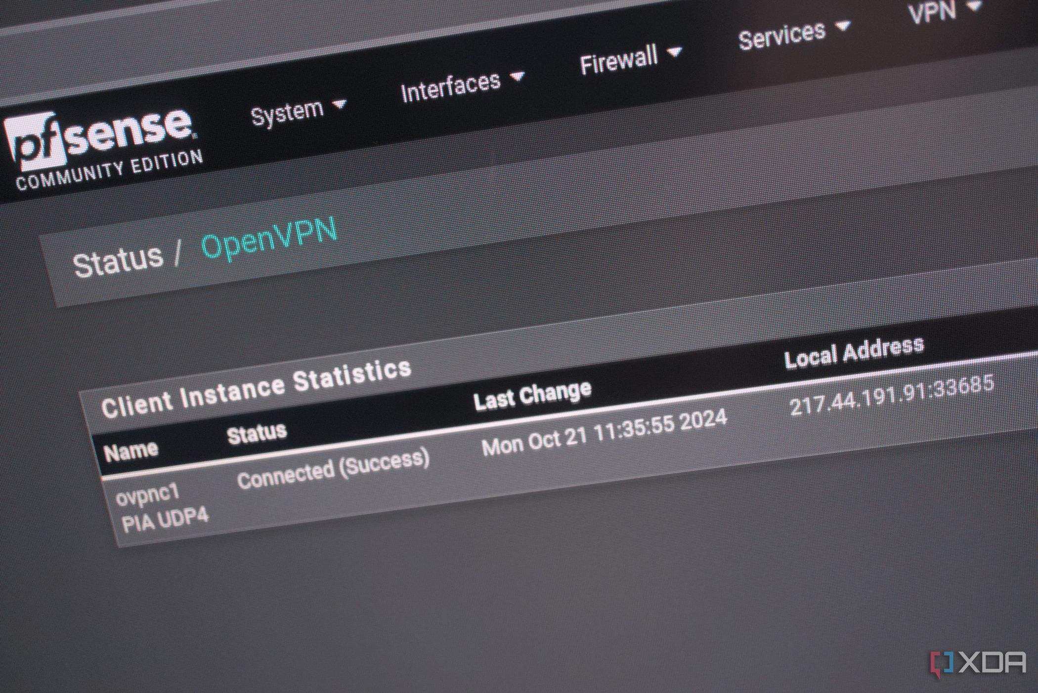 OpenVPN en pfSense