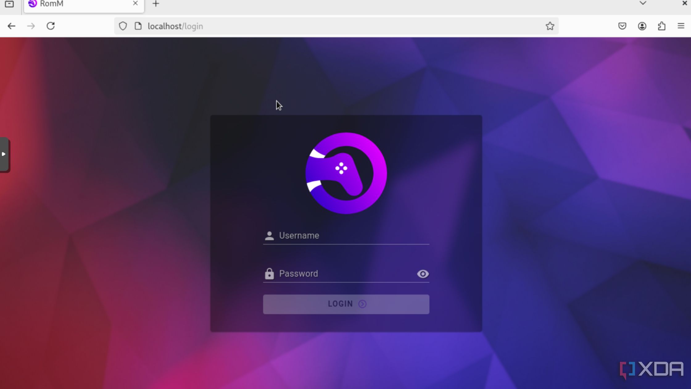 Ejecutar RomM dentro de una máquina virtual Debian