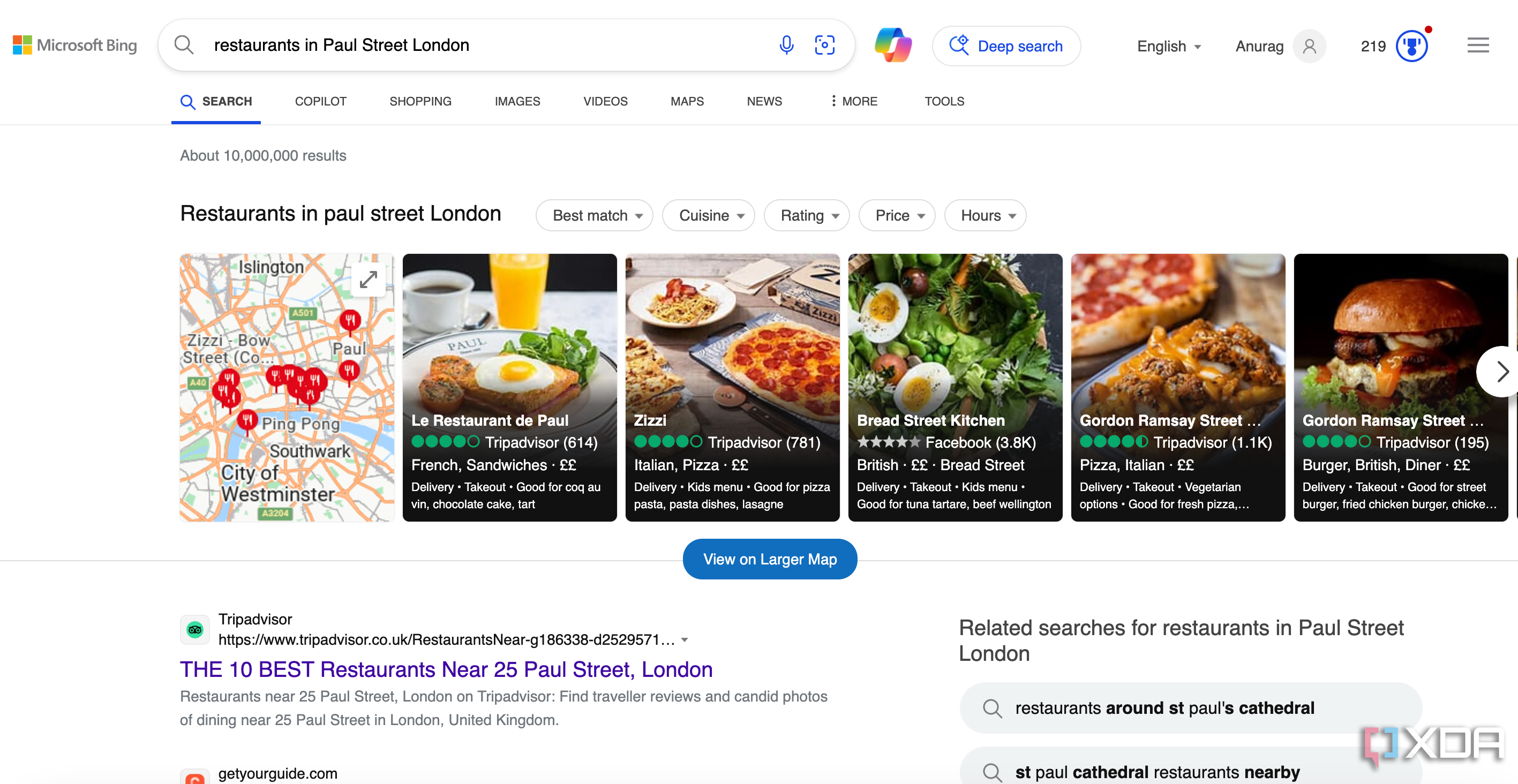 I made windows search use google instead of bing and here s how it went