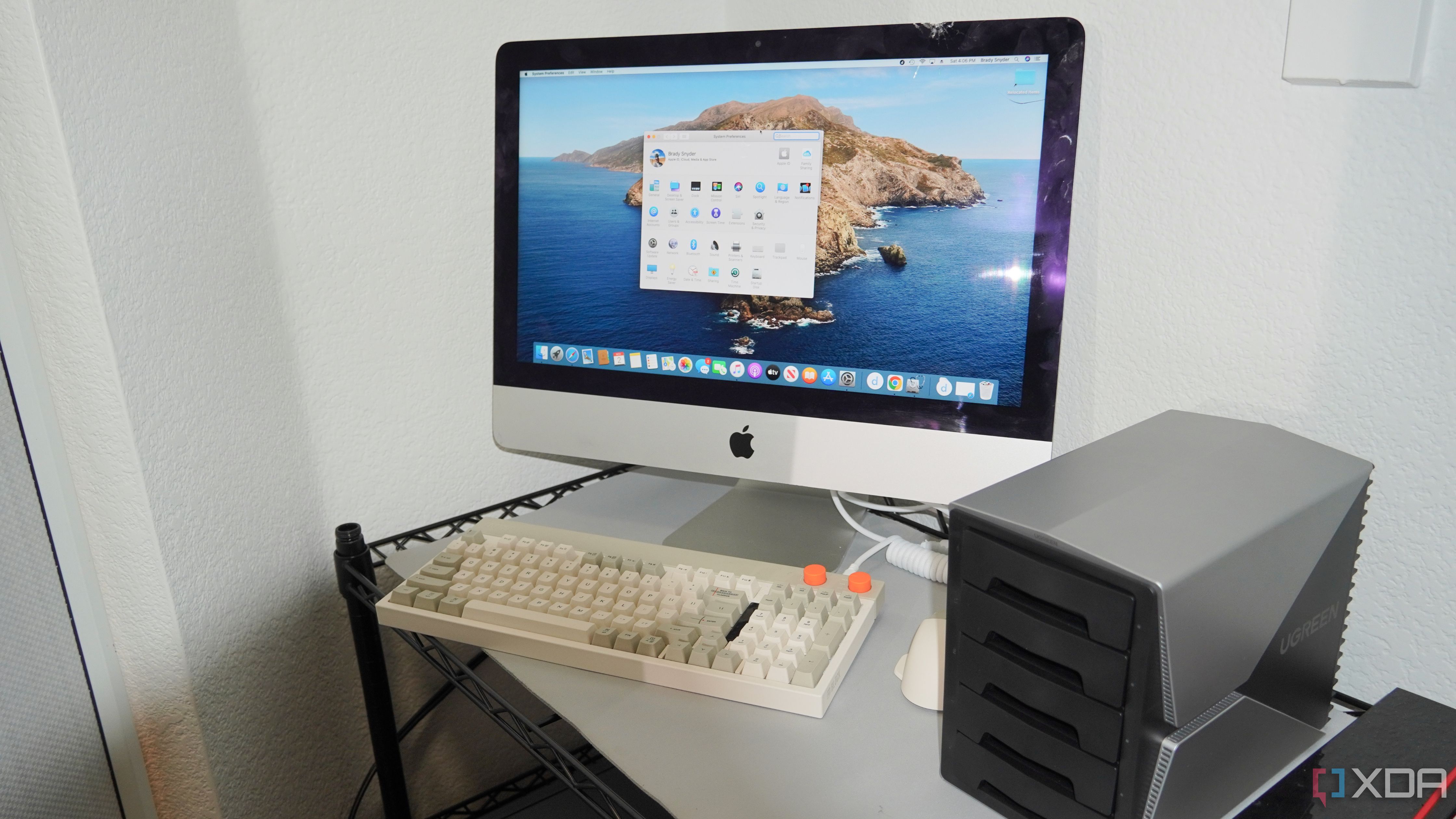 Usar un iMac como NAS con un DAS conectado.