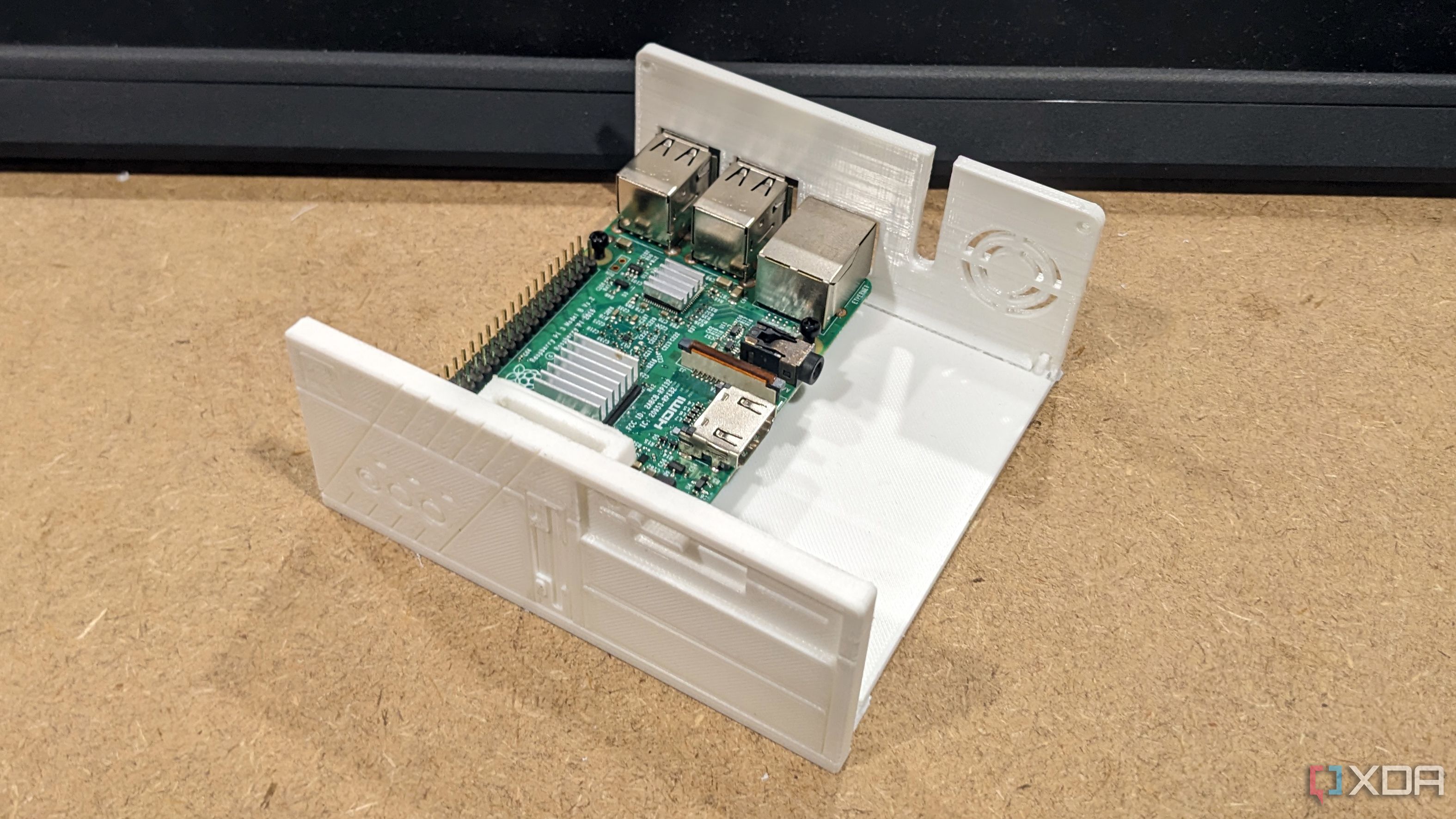 Raspberry Pi en una carcasa retro