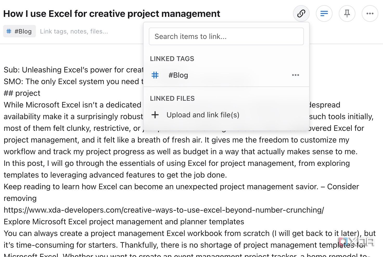 Standard Notes features
