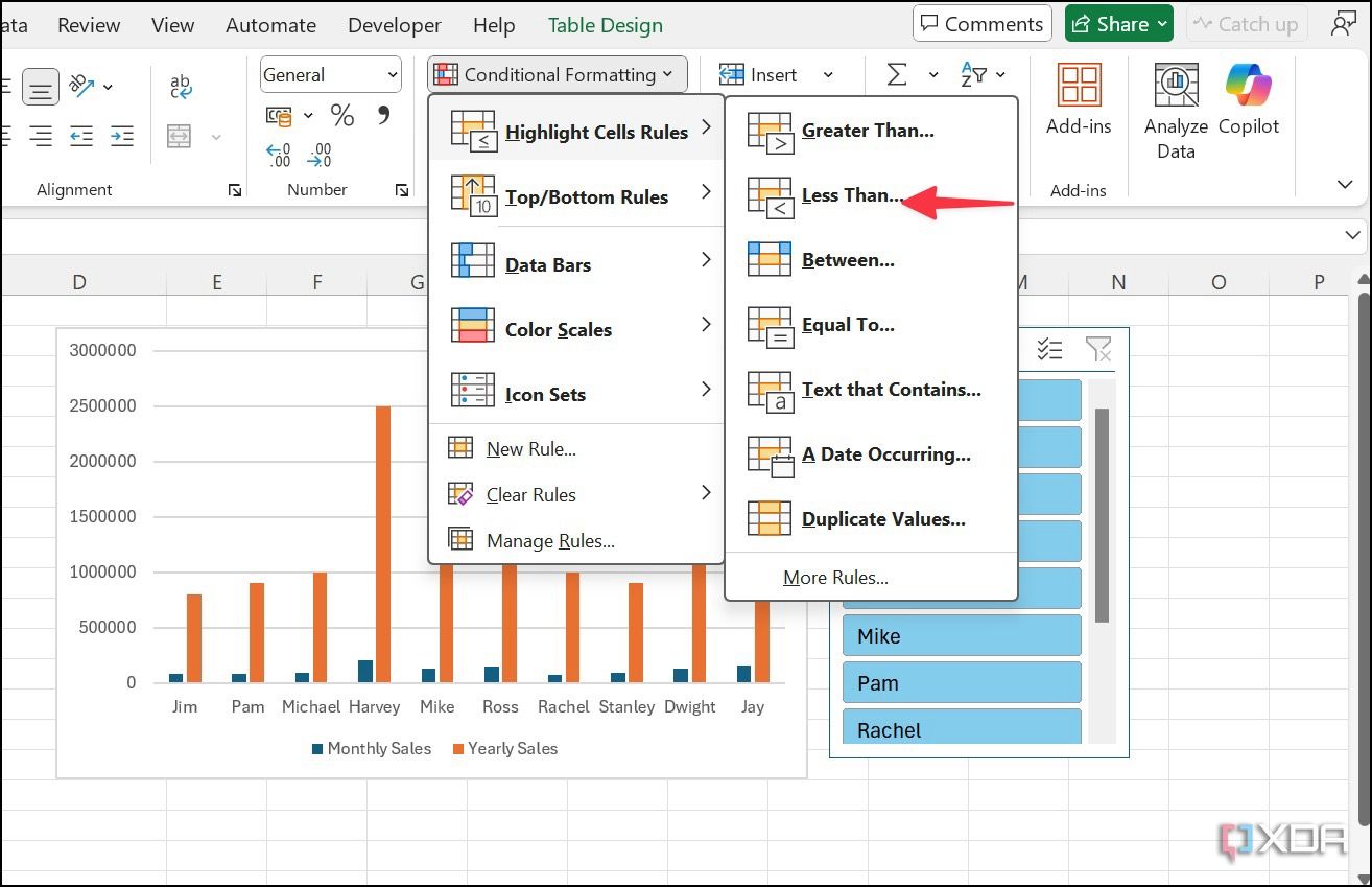 Formato condicional en Excel