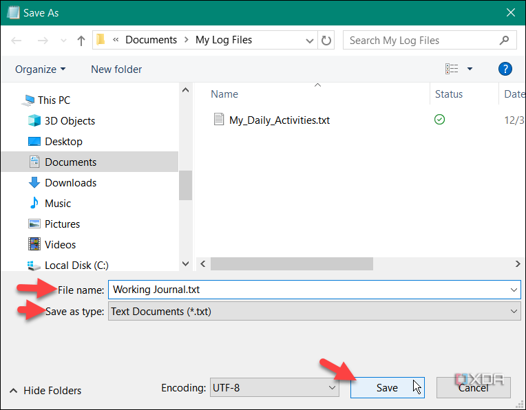 Notepad Tagging File How to create time-stamped logs in Notepad on Windows