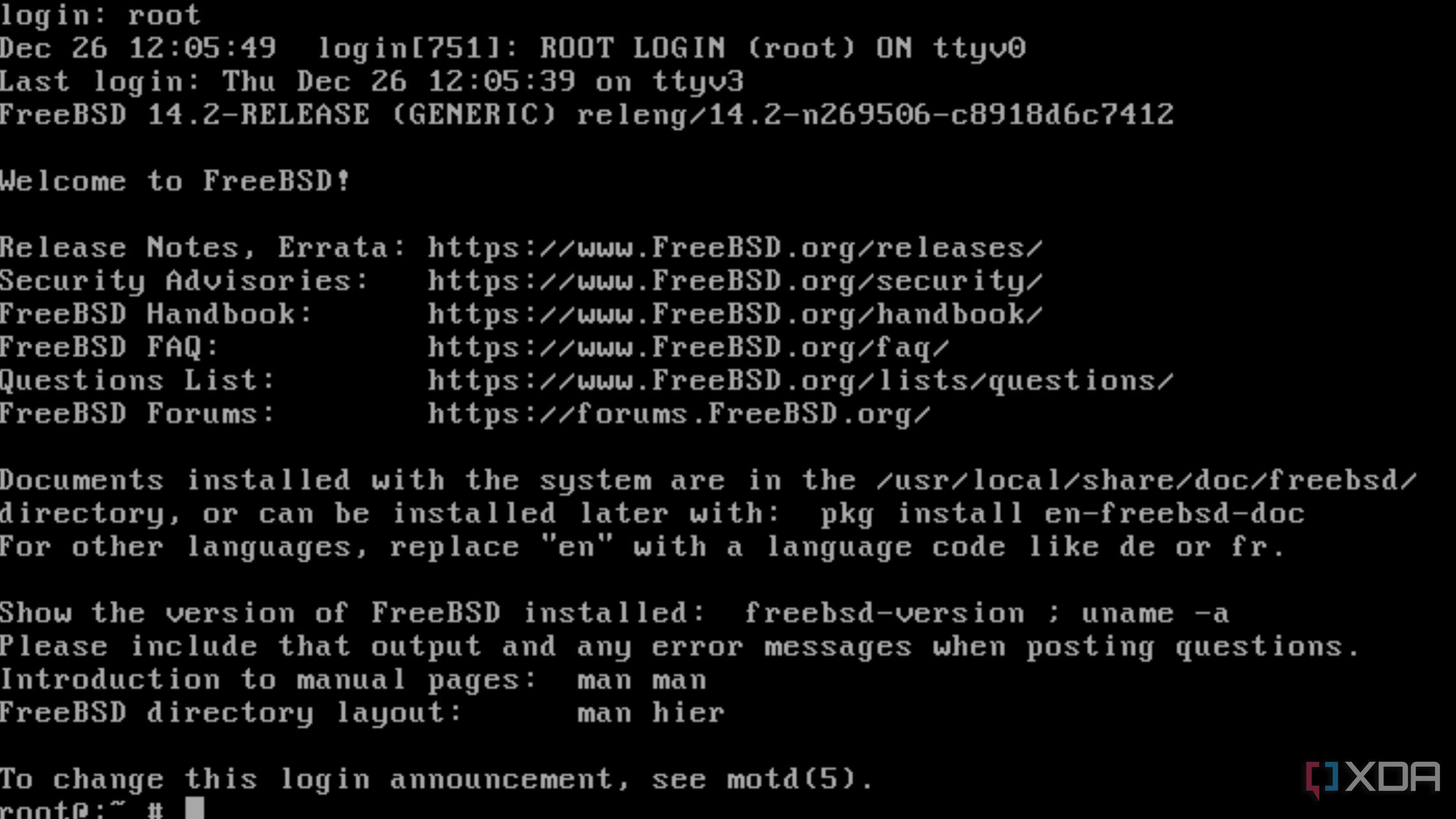 Ejecutar FreeBSD en una PC