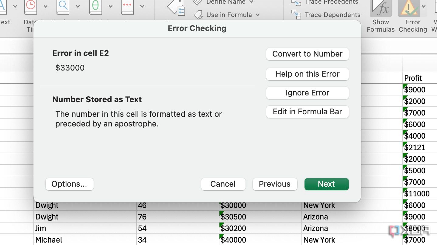 Consejos para depurar fórmulas en Excel 5