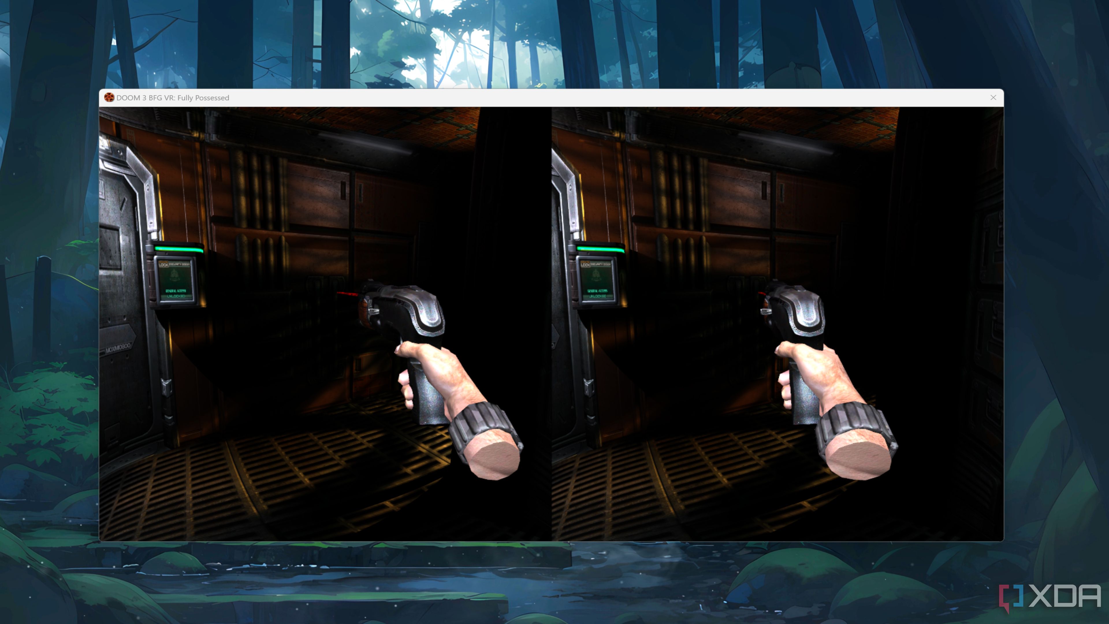 Ejecutando Doom 3: BFG Edition en VR