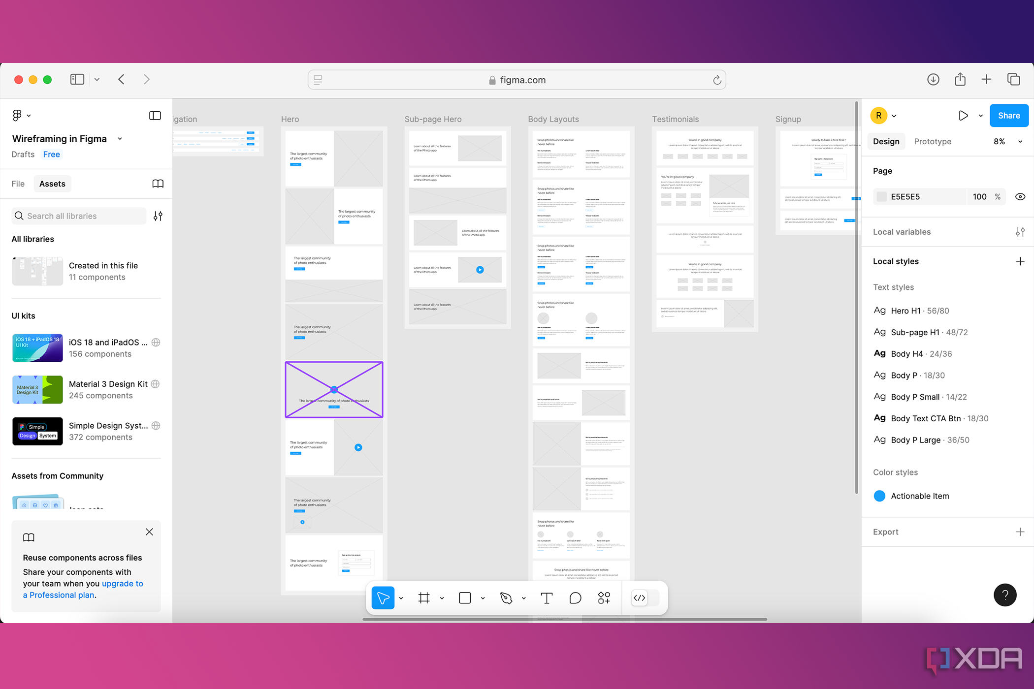 Gran proyecto en Figma