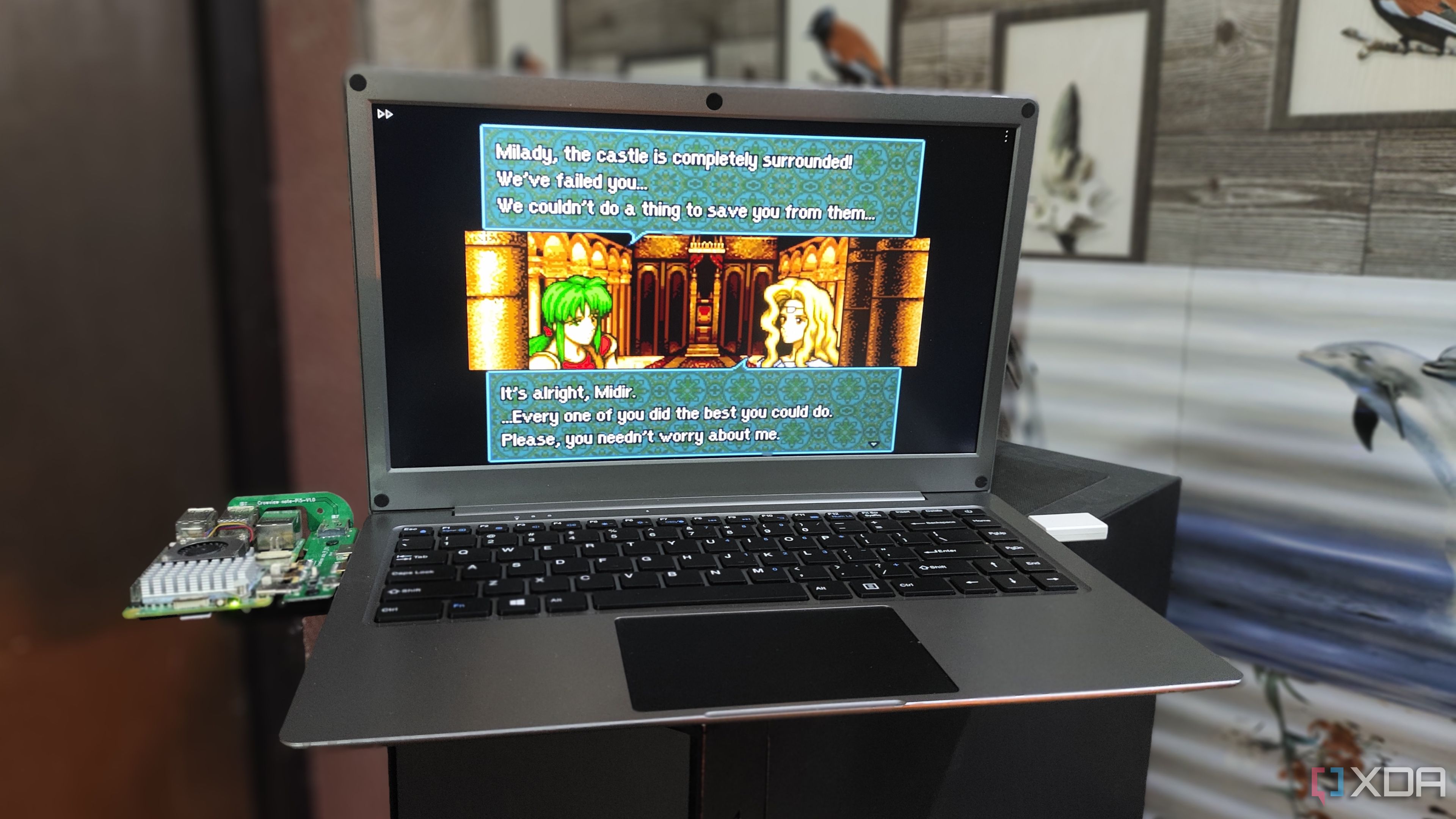 Emulación de Fire Emblem: Genealogy of the Holy War en Raspberry Pi 5