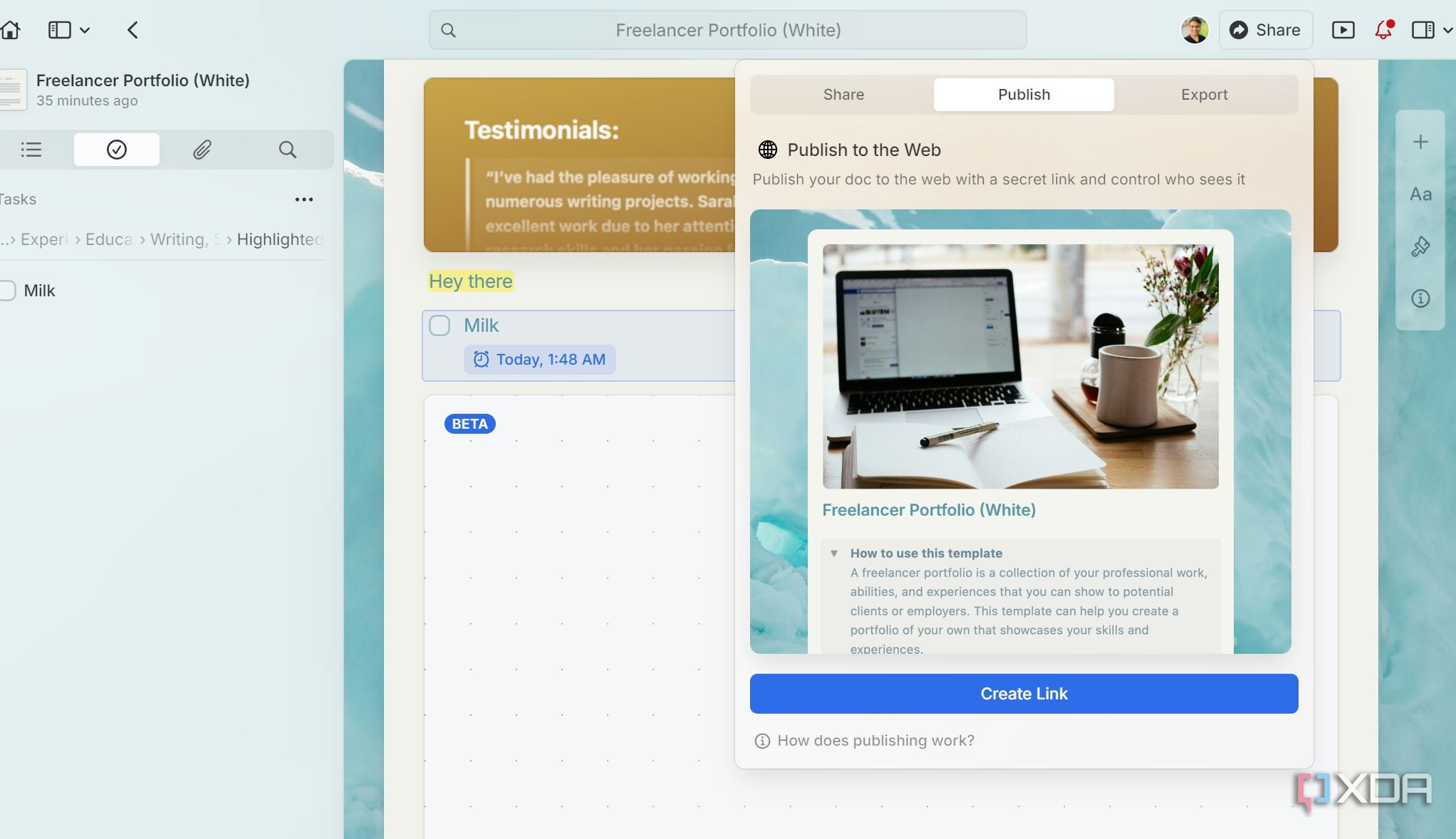 Craft advanced publishing