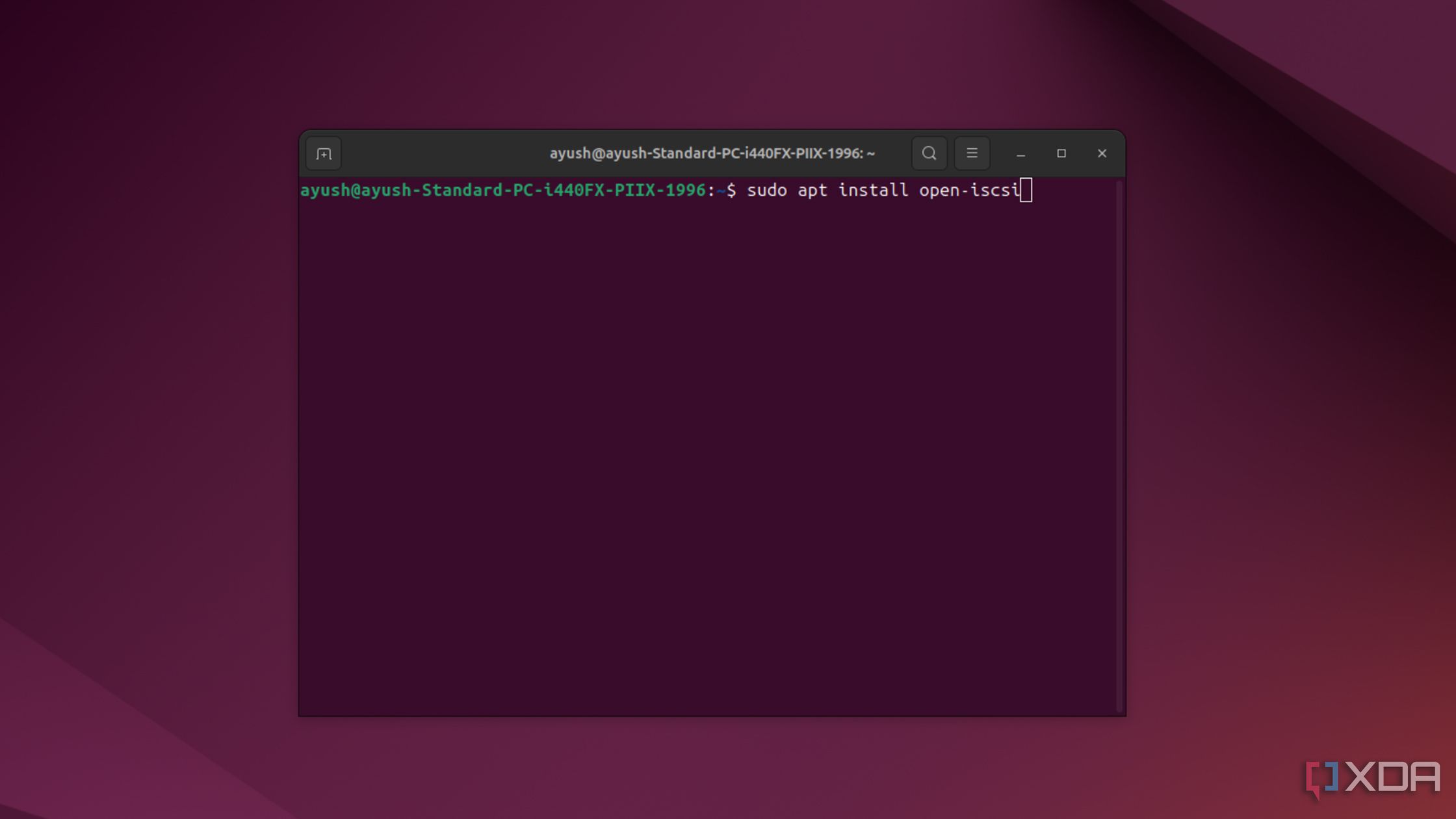 Installing Open iSCSI on Ubuntu