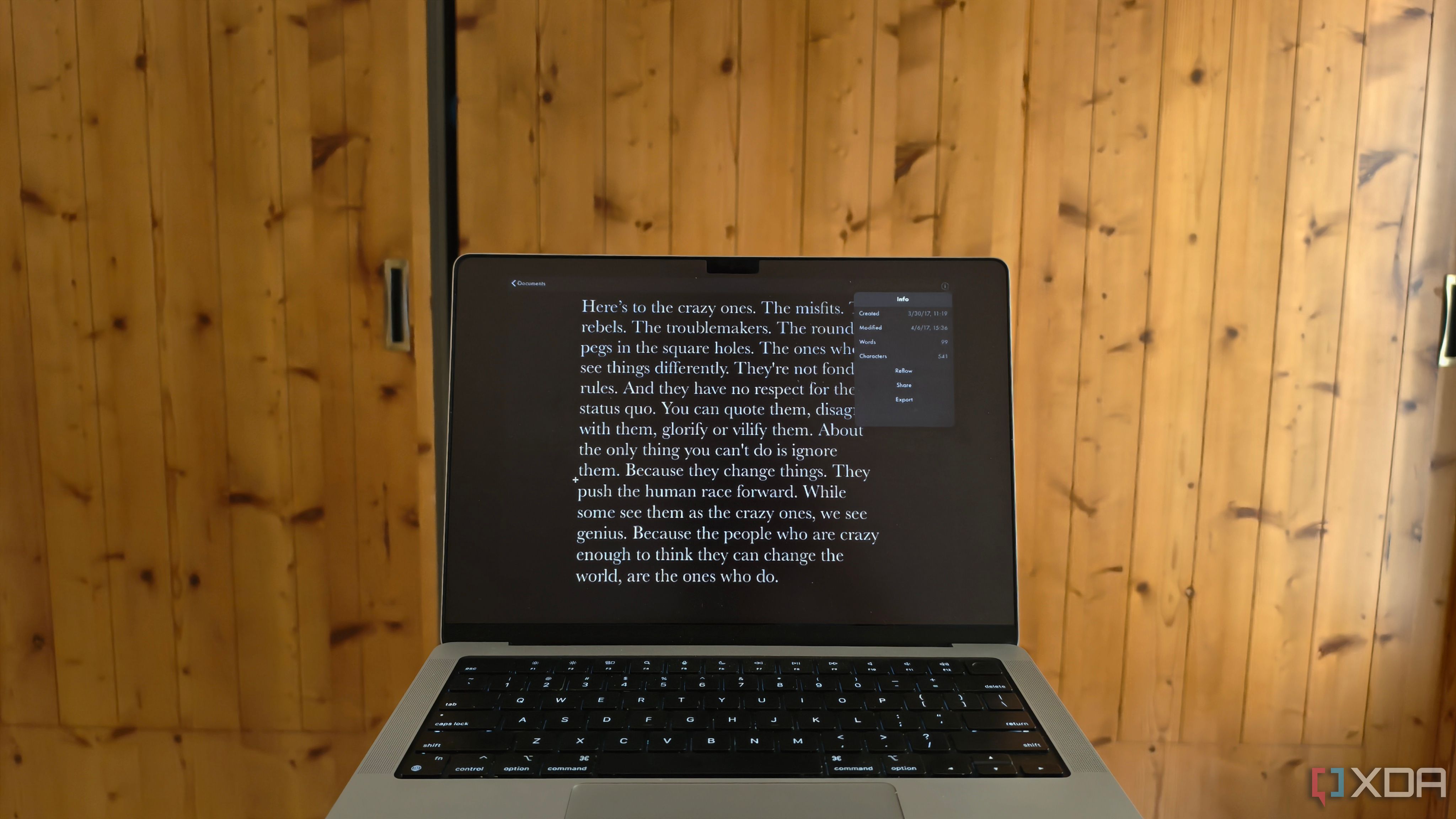 Flowstate is the best app to force yourself to write without any distractions