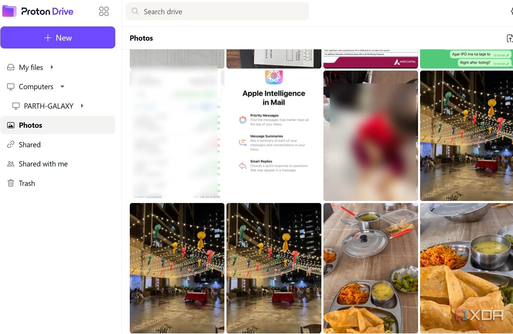  Proton Drive media library