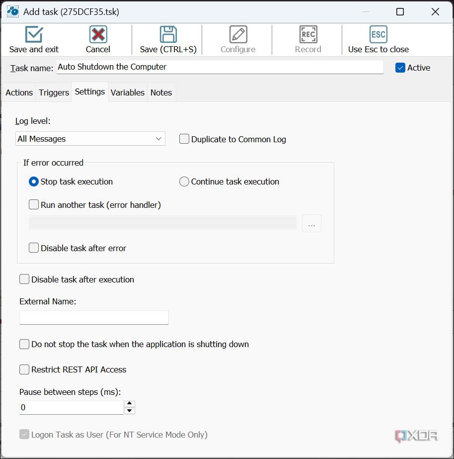 Robotask Manual