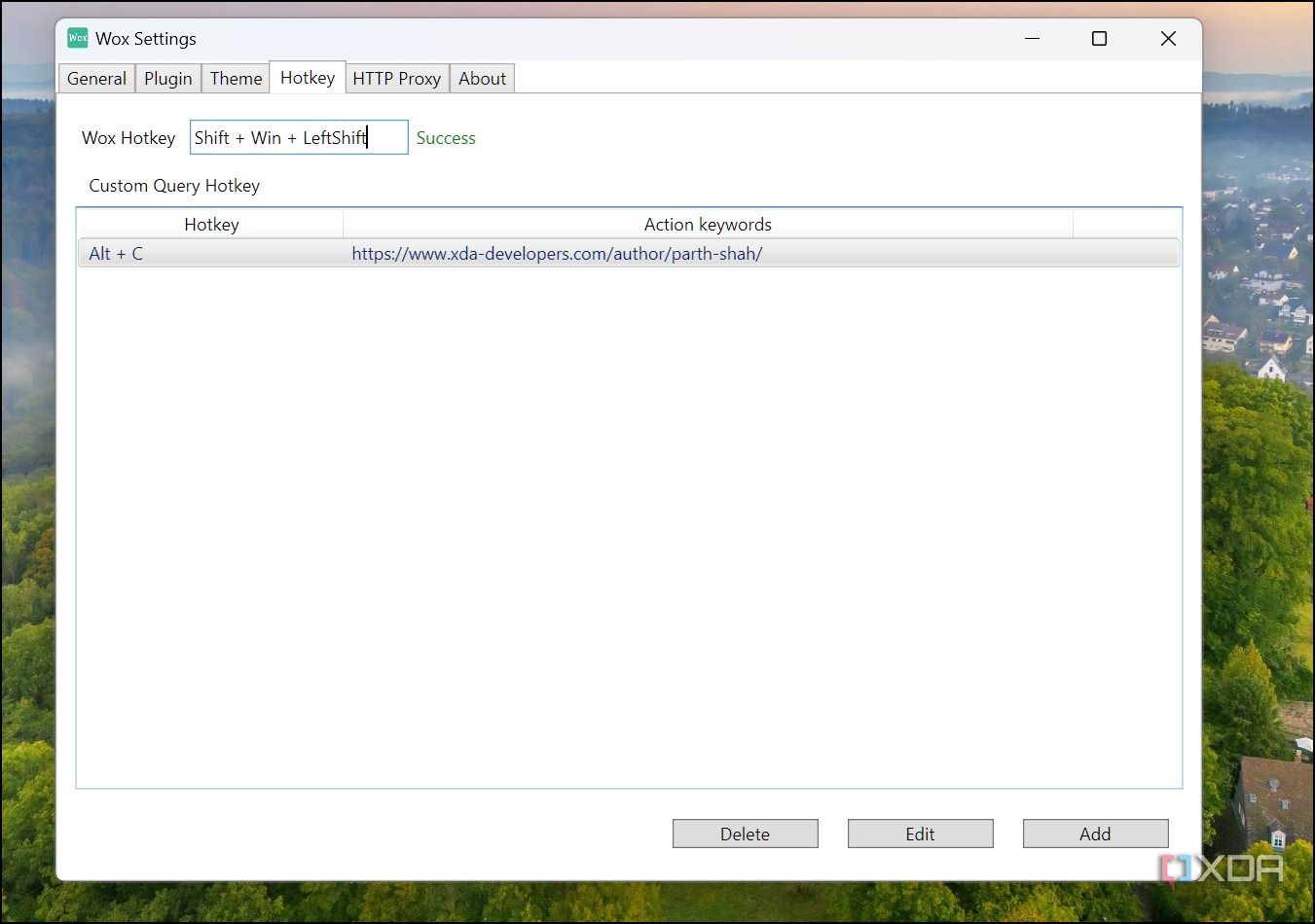 Wox launcher hotkeys