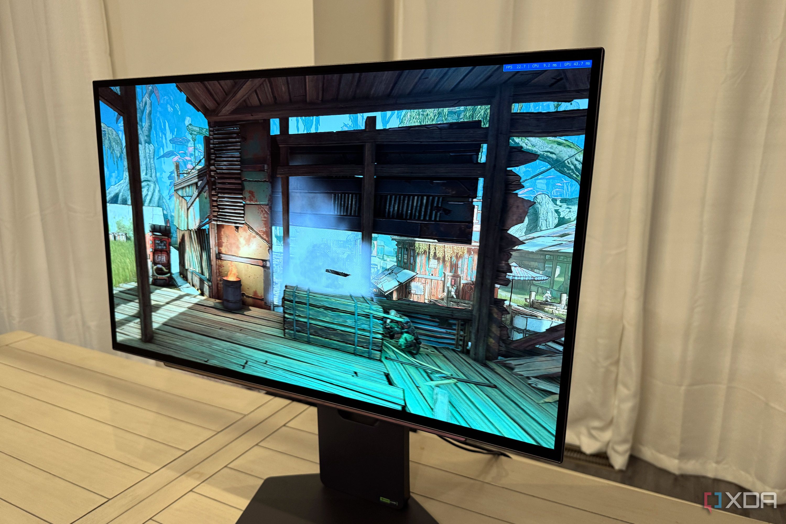 lg-27gx790a-b showing borderlands 3