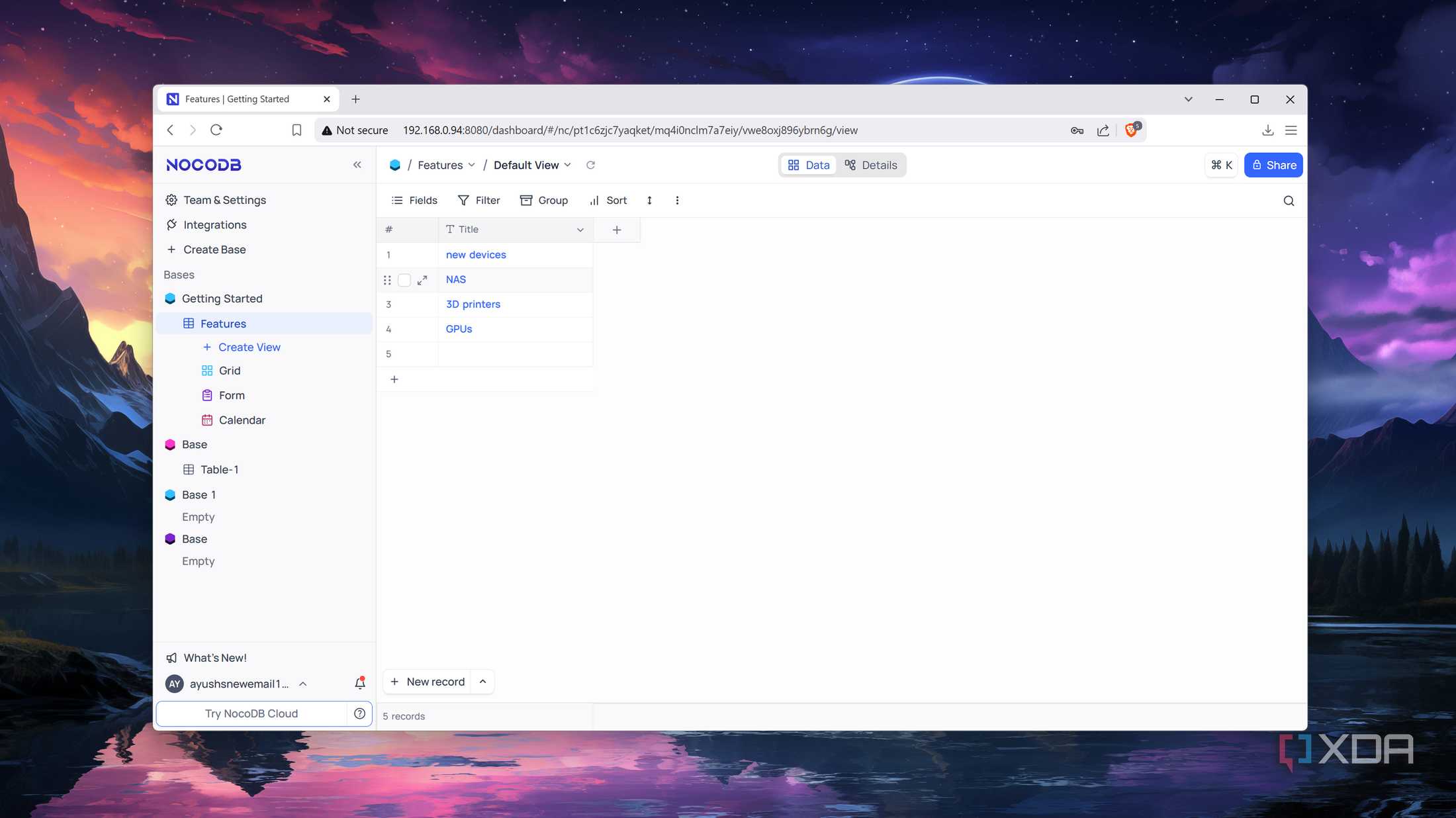 Nocodb Gui I replaced Airtable with NocoDB - here's how