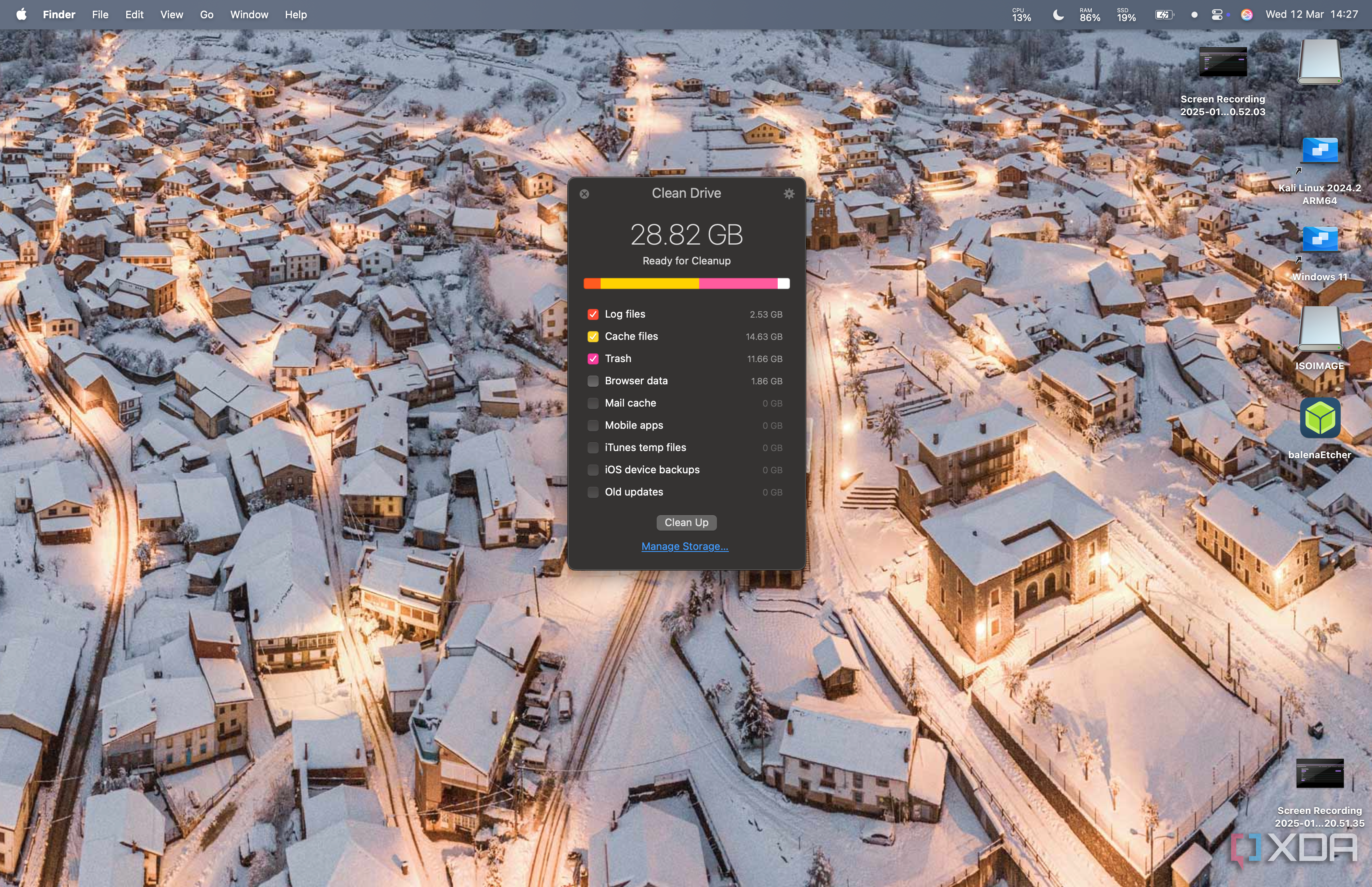 parallels-toolbox-clean-drive