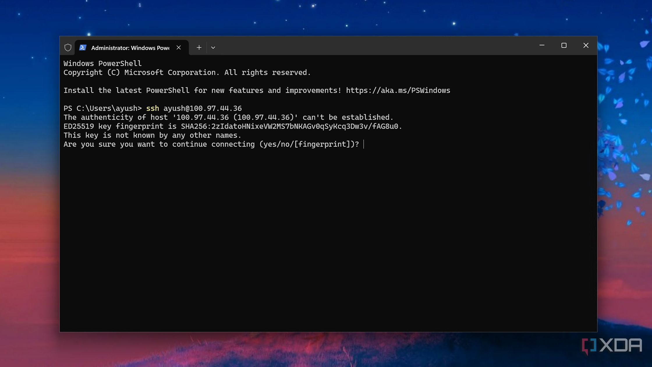 Uso de TailScale para SSH en una máquina remota