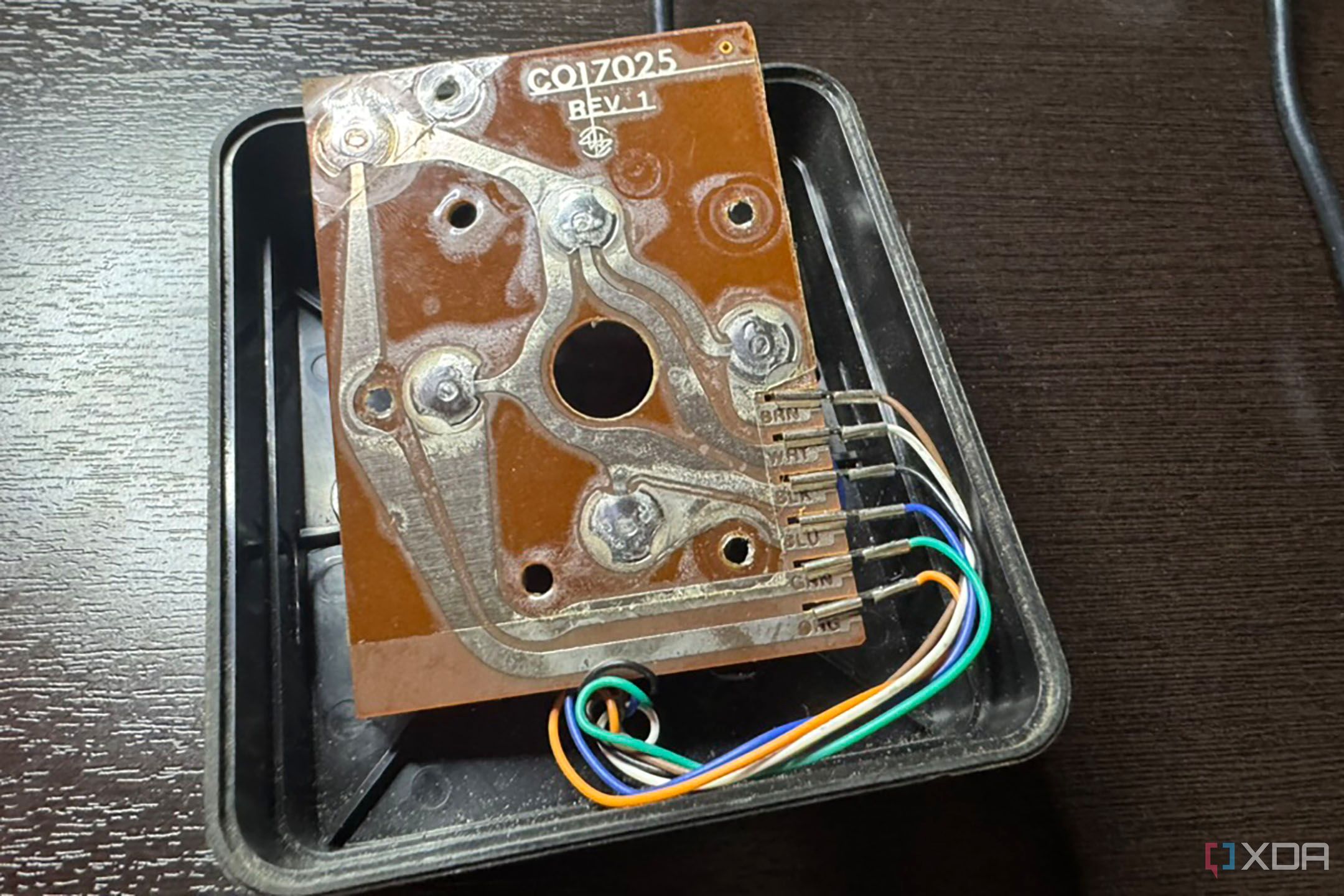 Inside an Atari Joystick