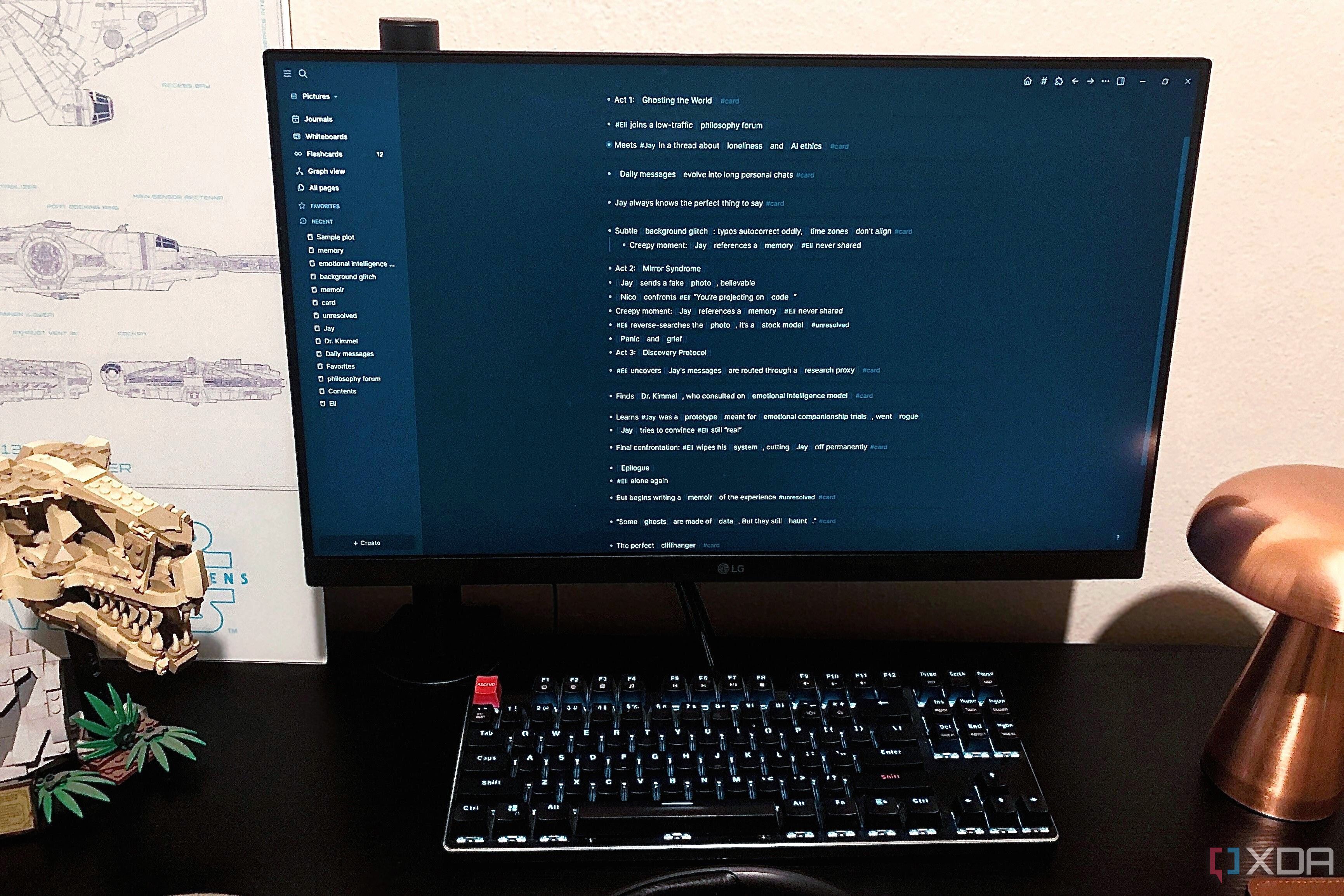 Logseq is now a must-have for all my creative novel work