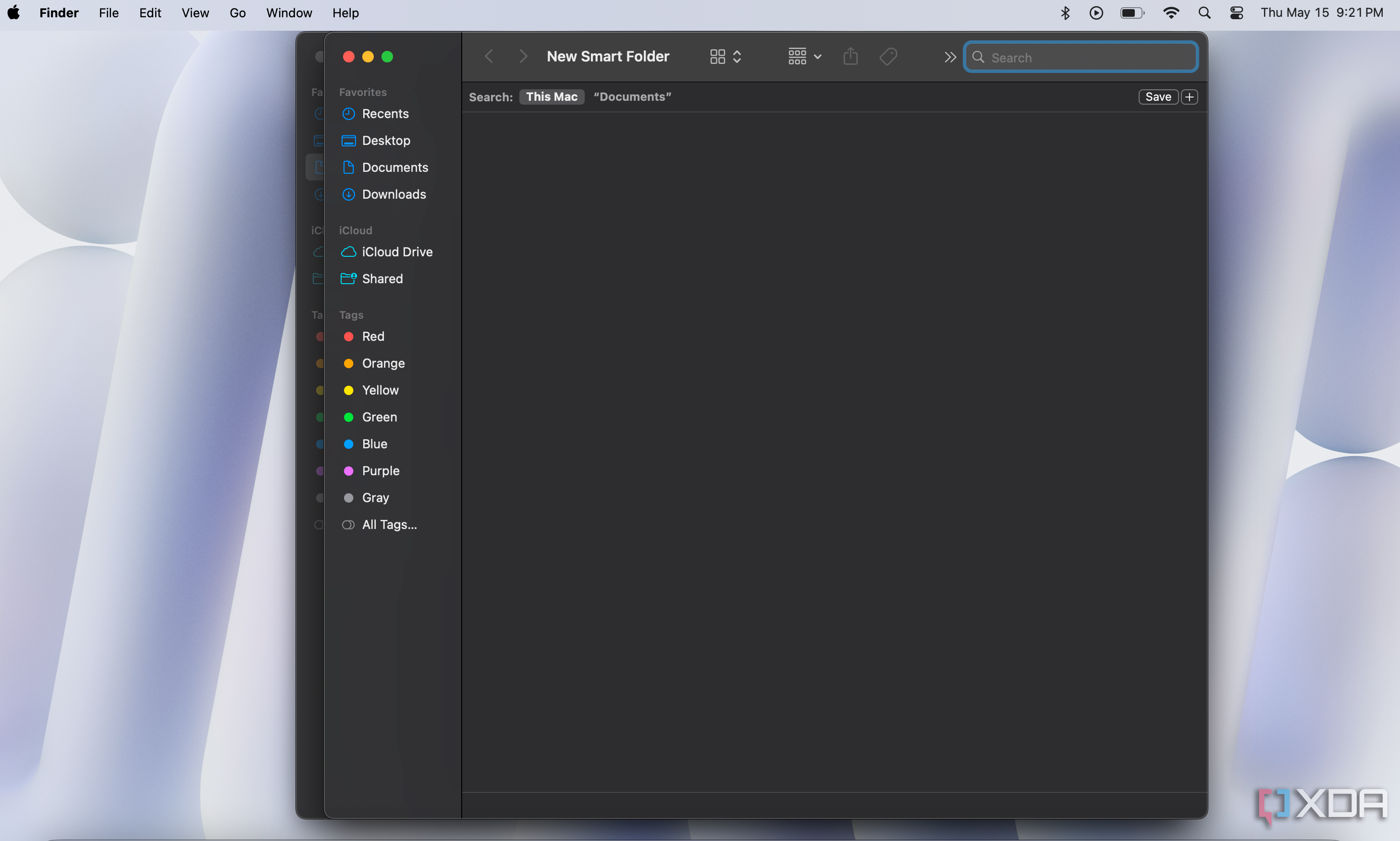 Smart Folder in Mac