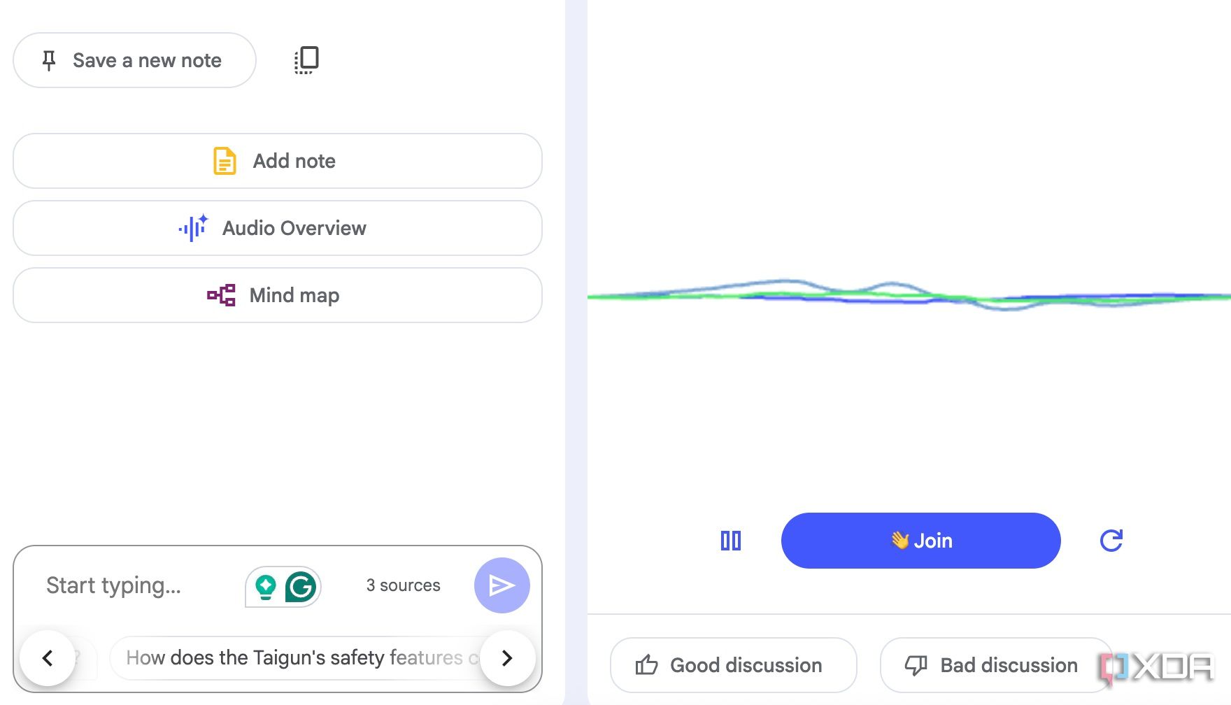 NotebookLM audio overview