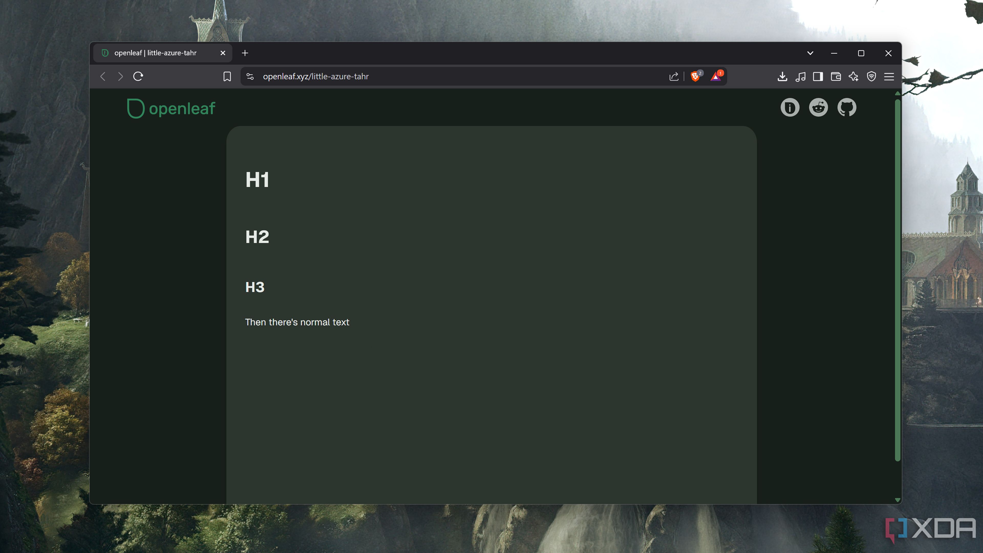 Usando la sintaxis de Markdown en OpenLeaf