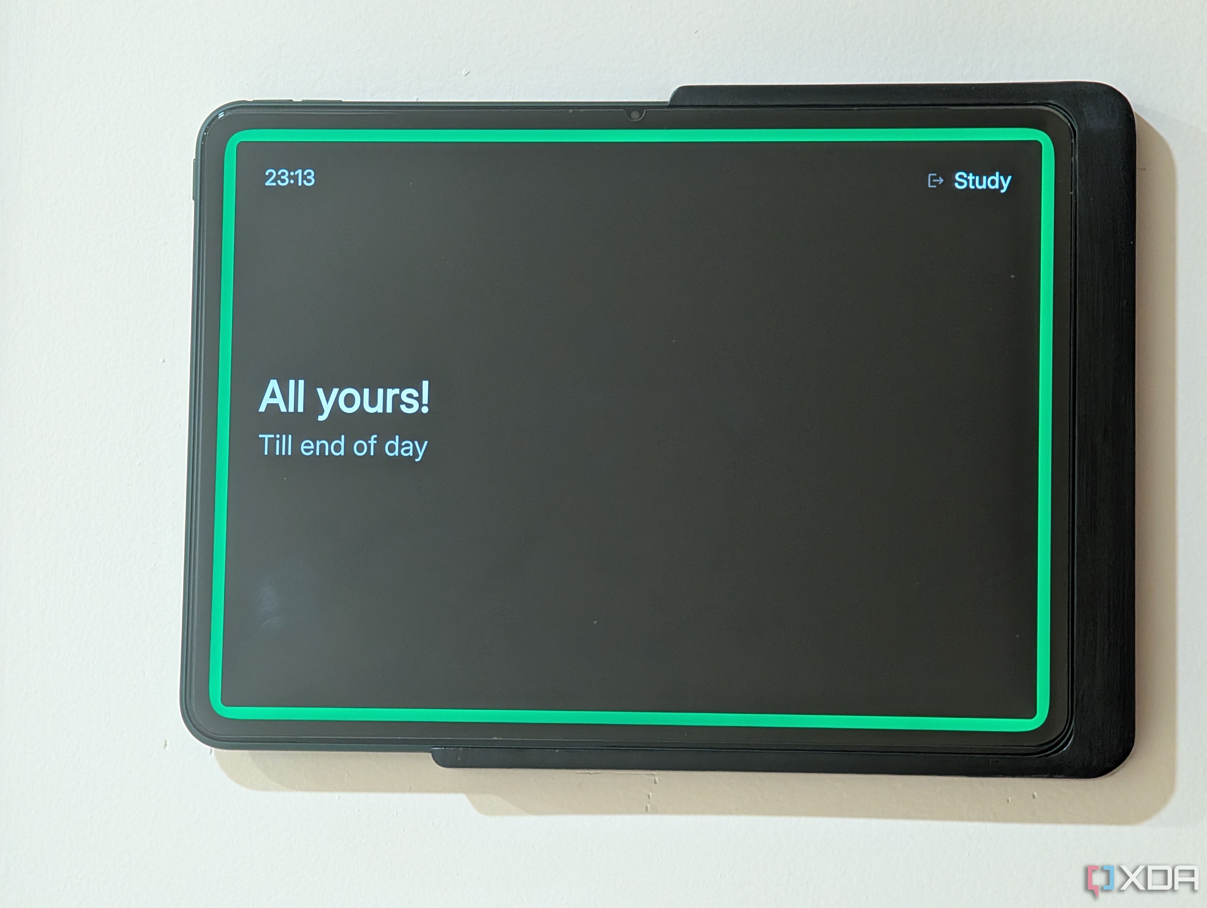 Vista frontal de Spacepad